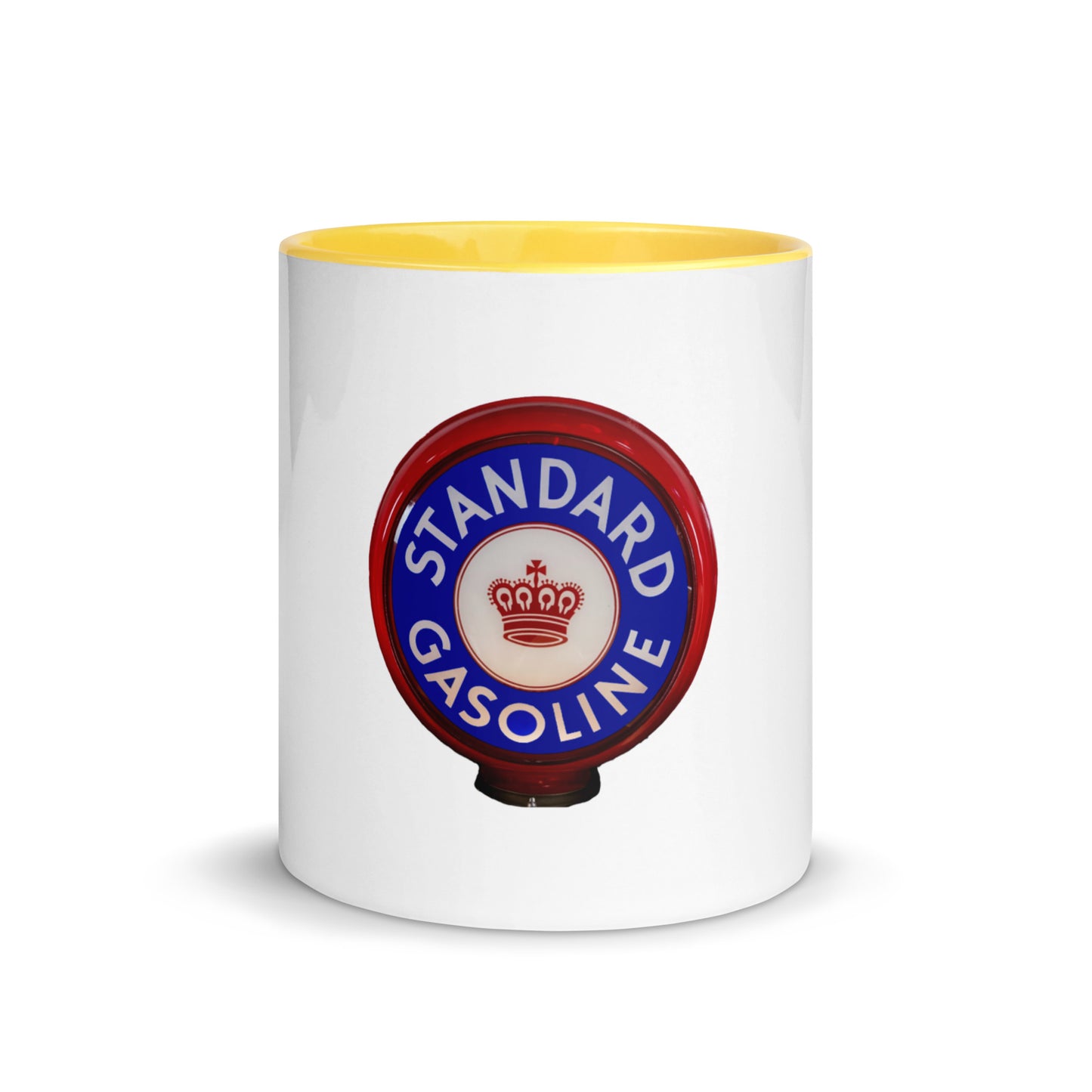 Retro Gas Globe Standard Gasoline Mug with Color Inside