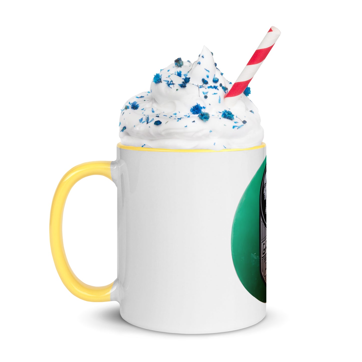 Retro Graham Paige GlobeDesign Mug with Color Inside