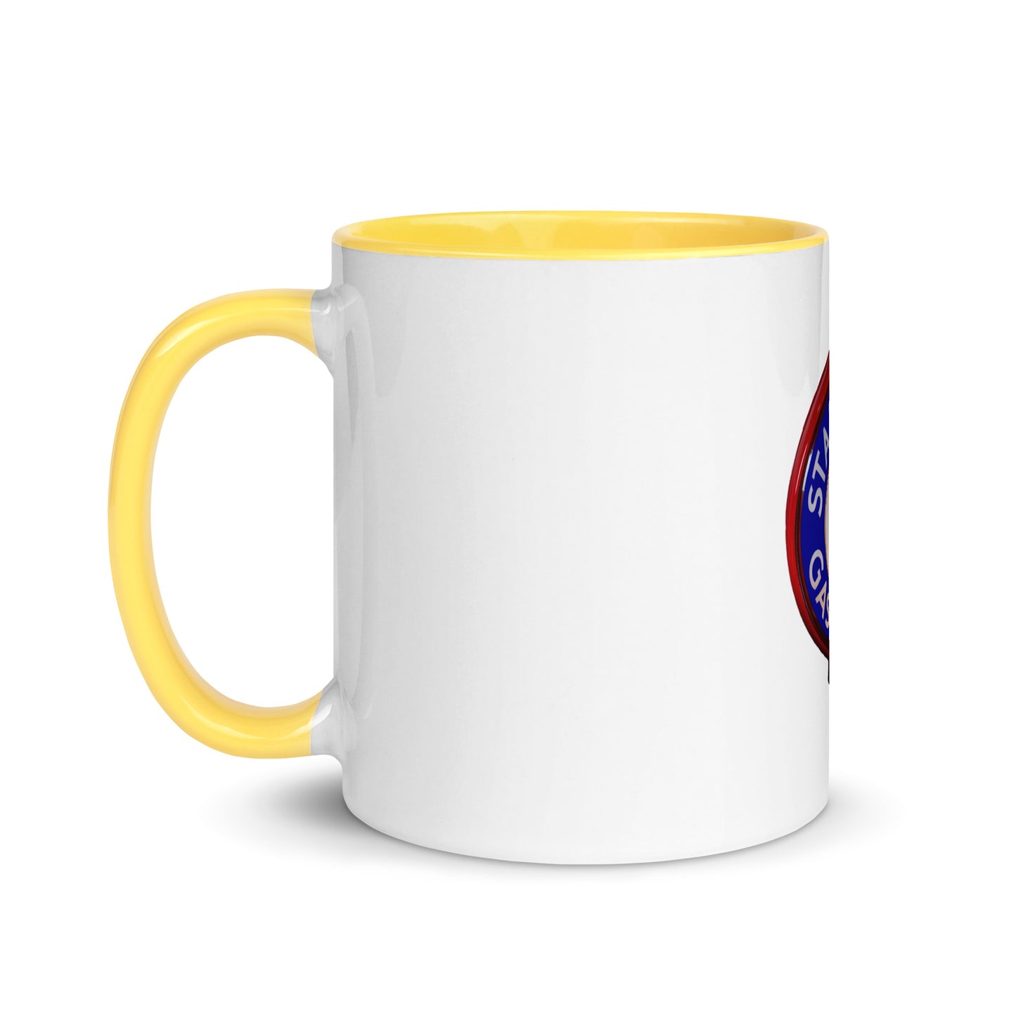 Retro Gas Globe Standard Gasoline Mug with Color Inside