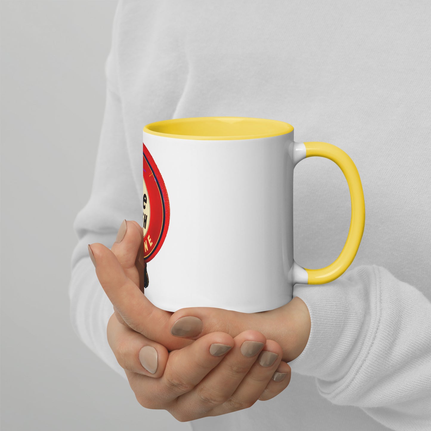 Ace High Gas Globe Style Mug with Color Inside