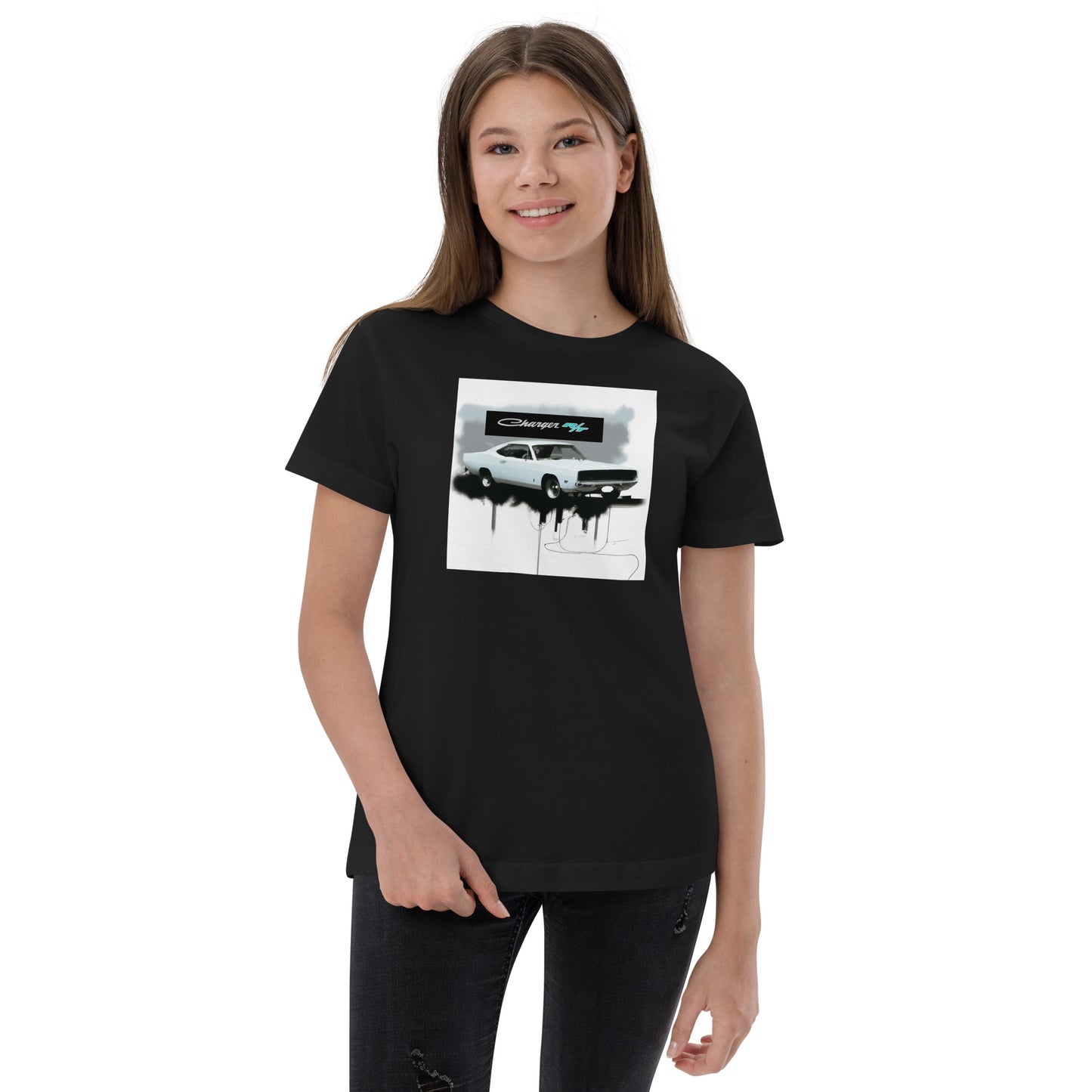 Charger RT Graffiti Style Youth jersey t-shirt