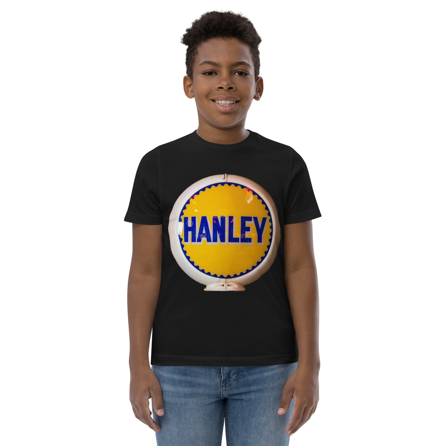 Retro Gas Globe Handly Youth jersey t-shirt