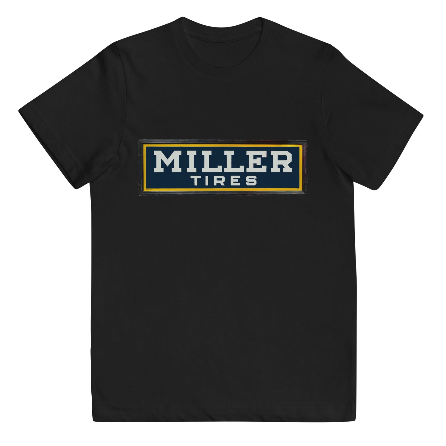 Vintage Miller Tire Sign Youth jersey t-shirt