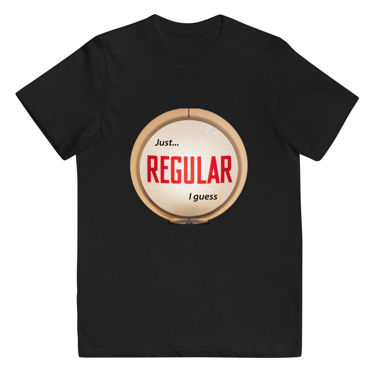 Retro Gas Globe Style Regular Youth jersey t-shirt