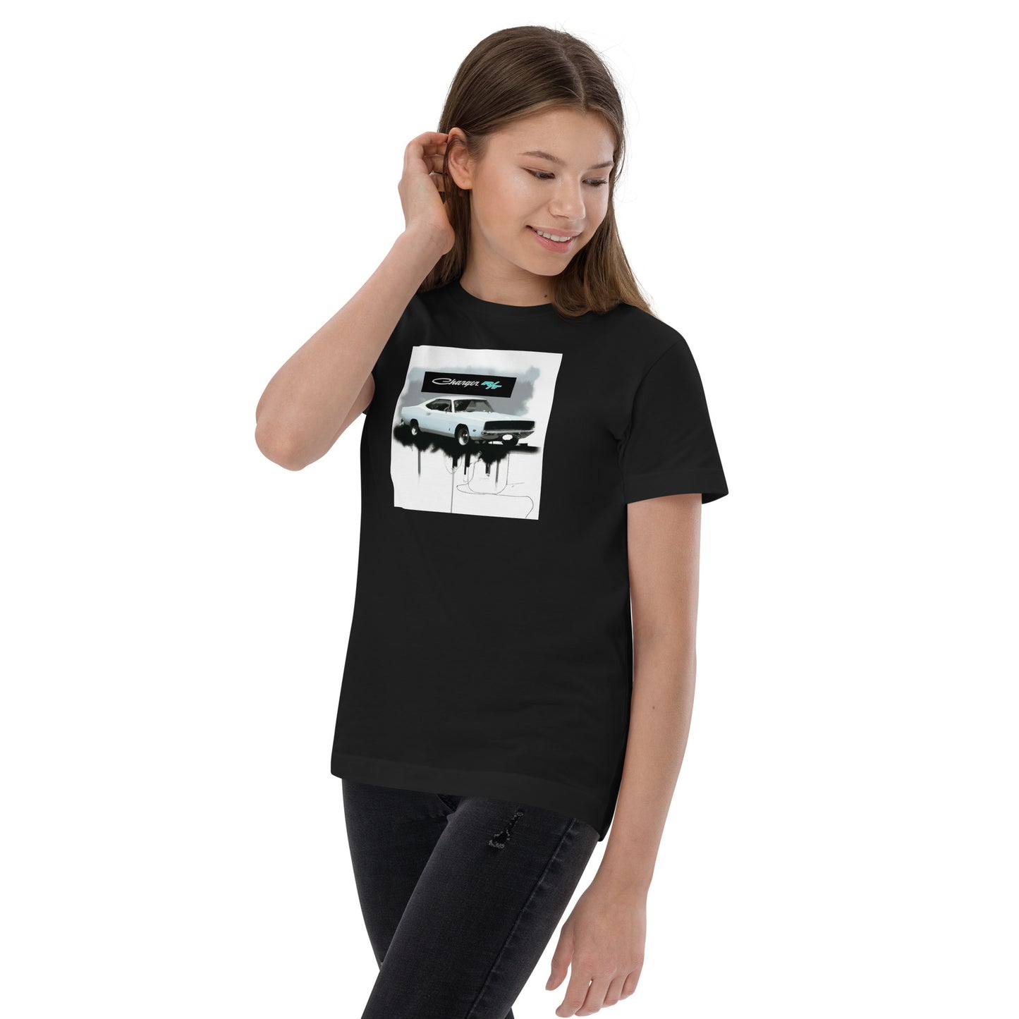 Charger RT Graffiti Style Youth jersey t-shirt