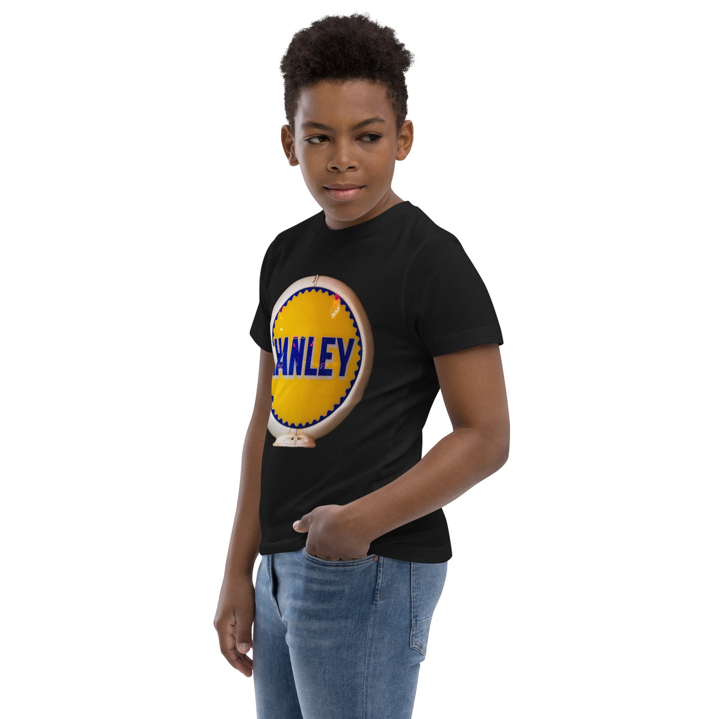 Retro Gas Globe Handly Youth jersey t-shirt