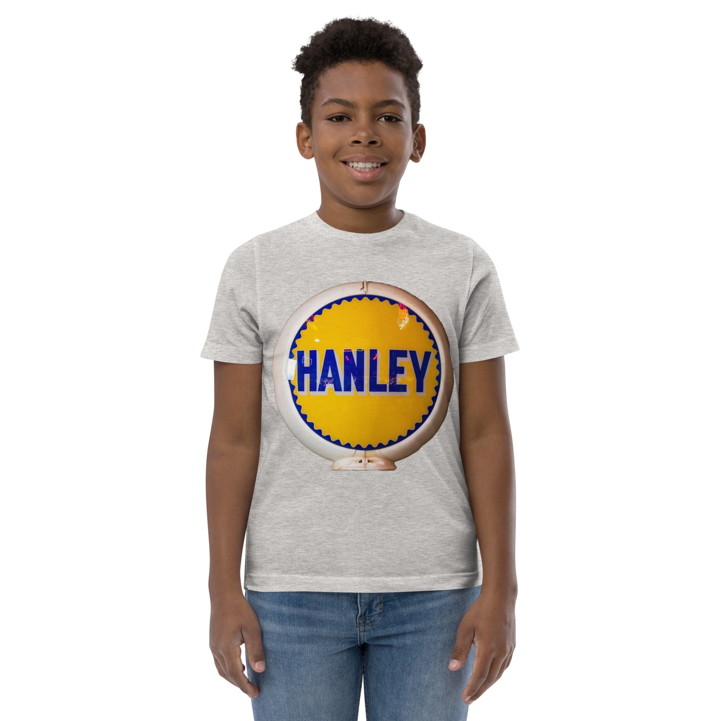 Retro Gas Globe Handly Youth jersey t-shirt