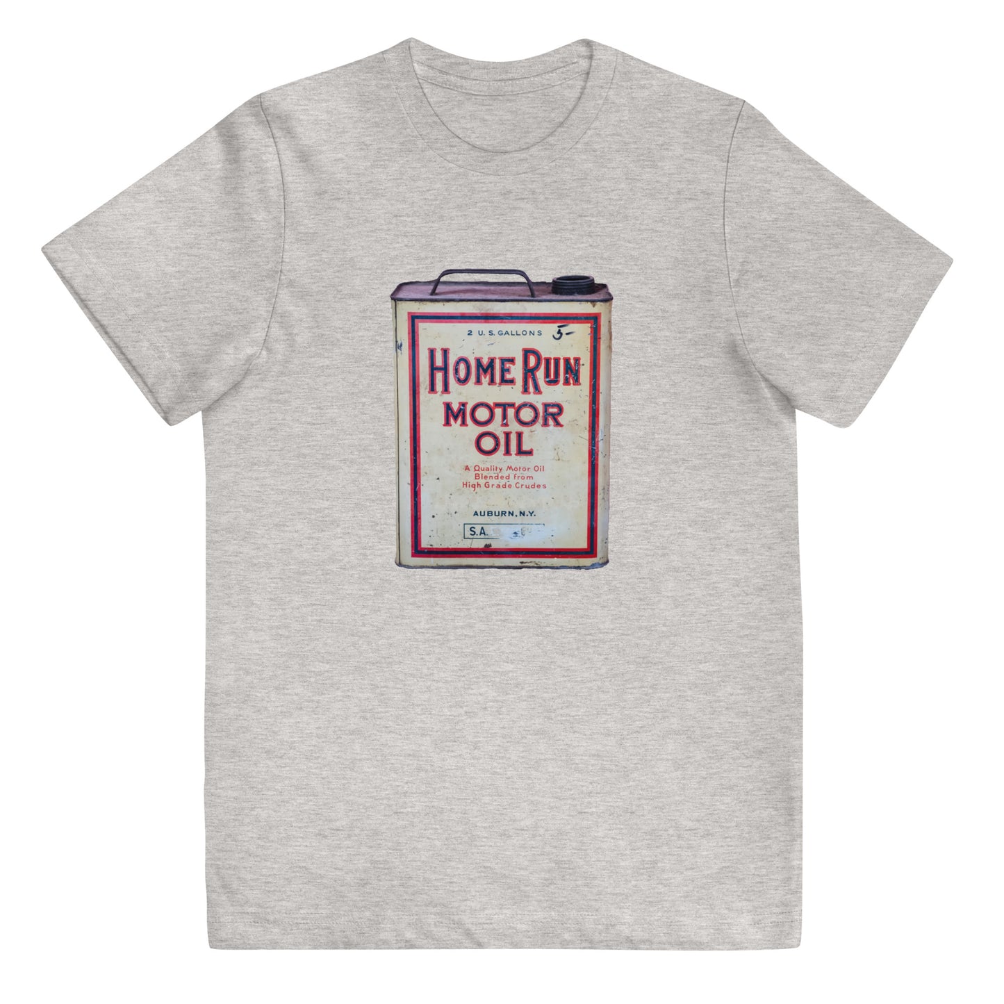 Vintage Home Run Oil Can Youth jersey t-shirt