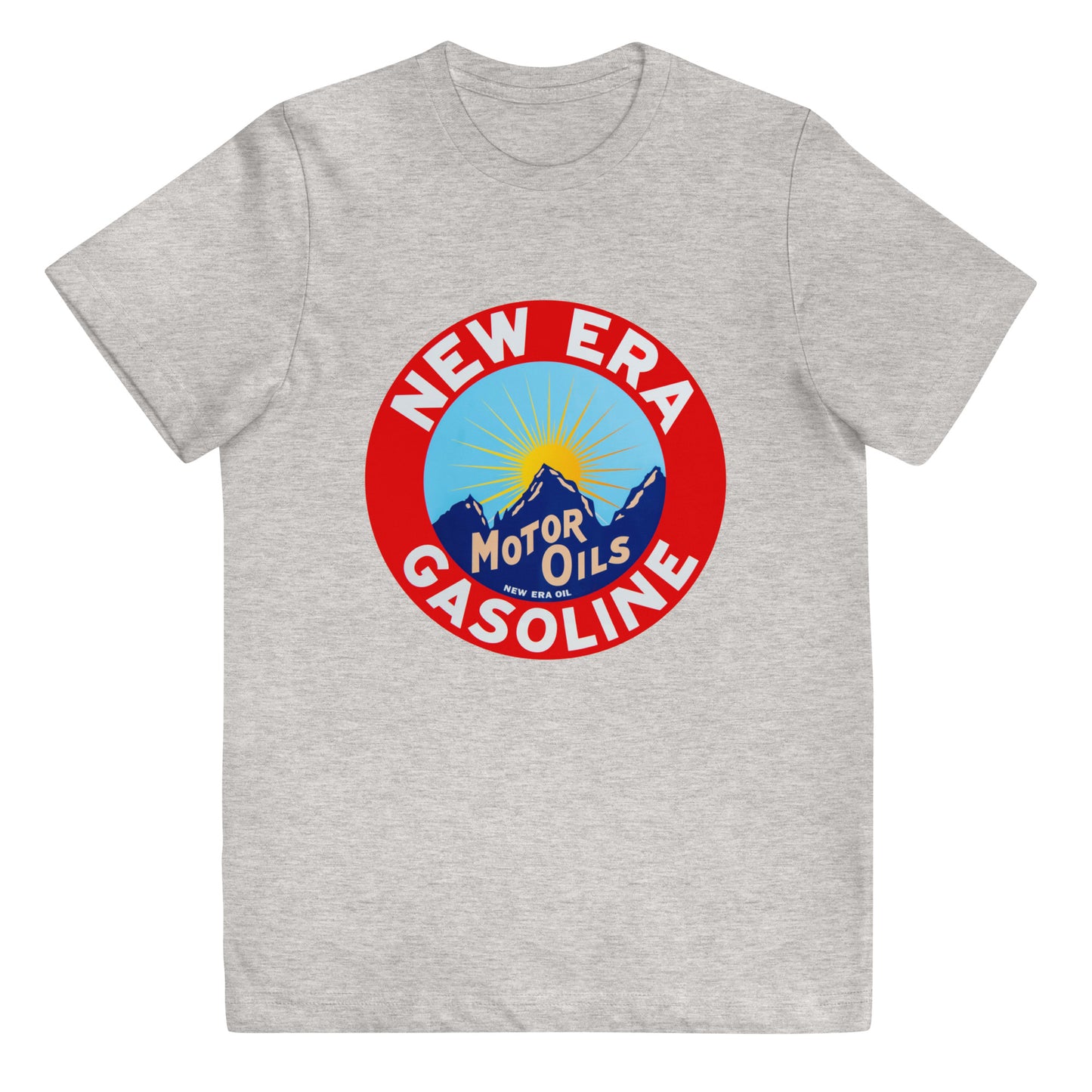 Retro Gas Sign New Era Youth jersey t-shirt