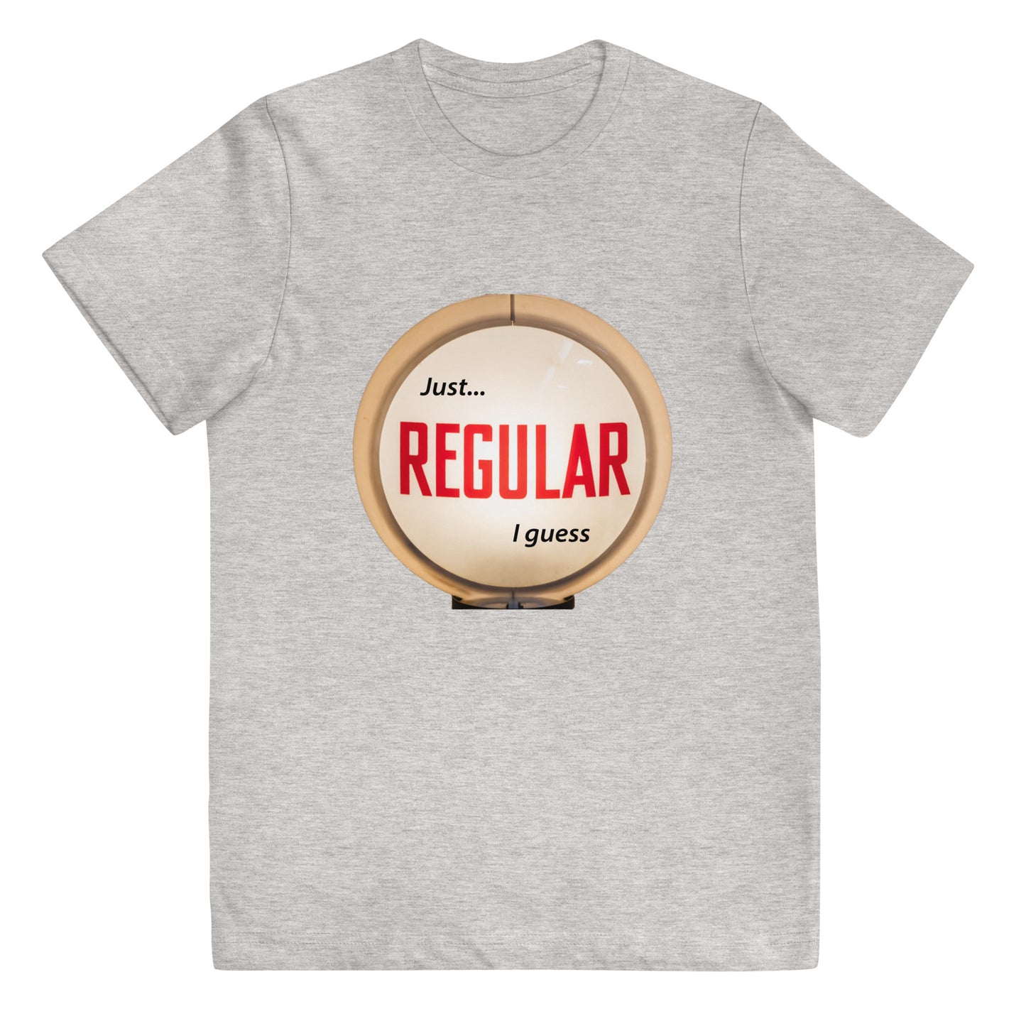 Retro Gas Globe Style Regular Youth jersey t-shirt