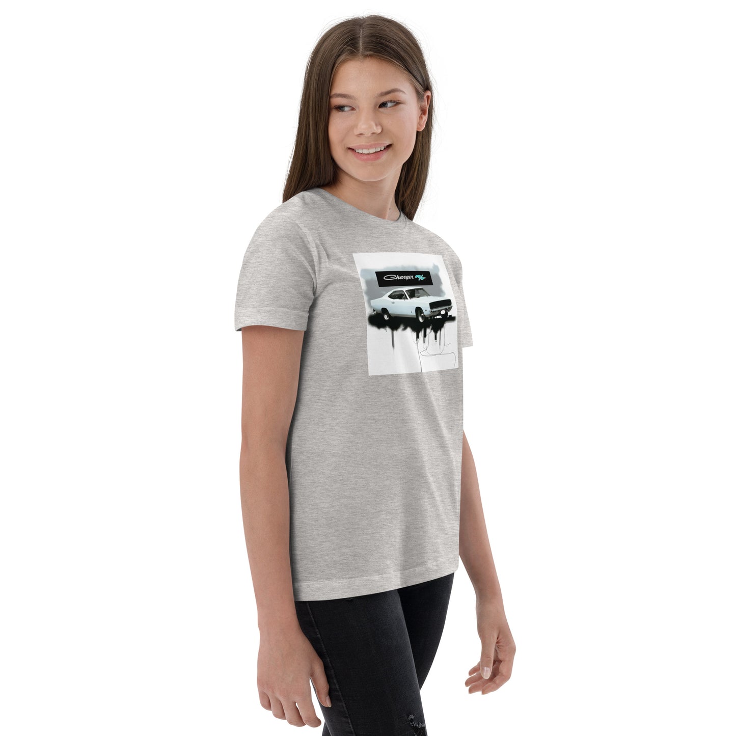 Charger RT Graffiti Style Youth jersey t-shirt