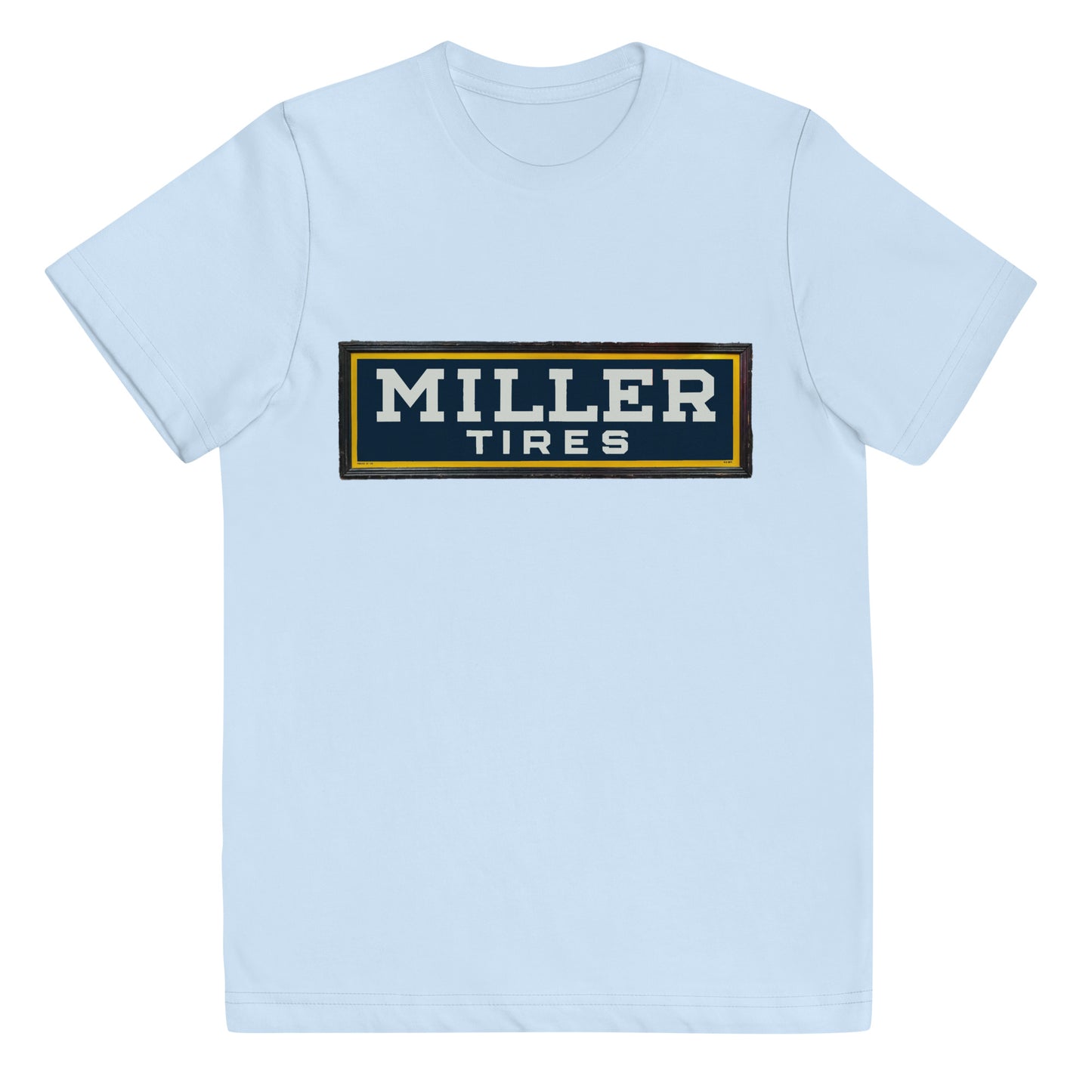 Vintage Miller Tire Sign Youth jersey t-shirt