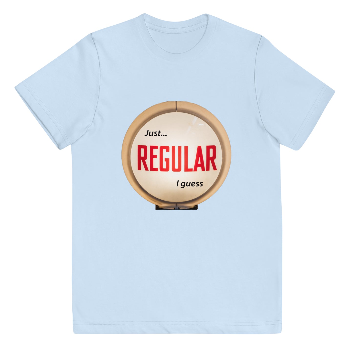Retro Gas Globe Style Regular Youth jersey t-shirt
