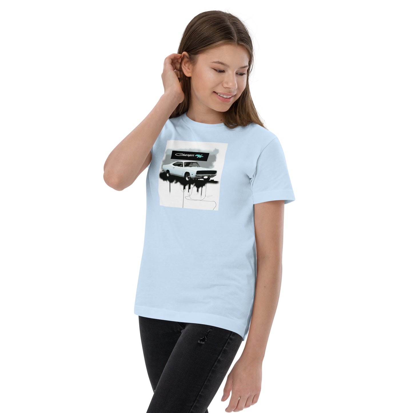 Charger RT Graffiti Style Youth jersey t-shirt