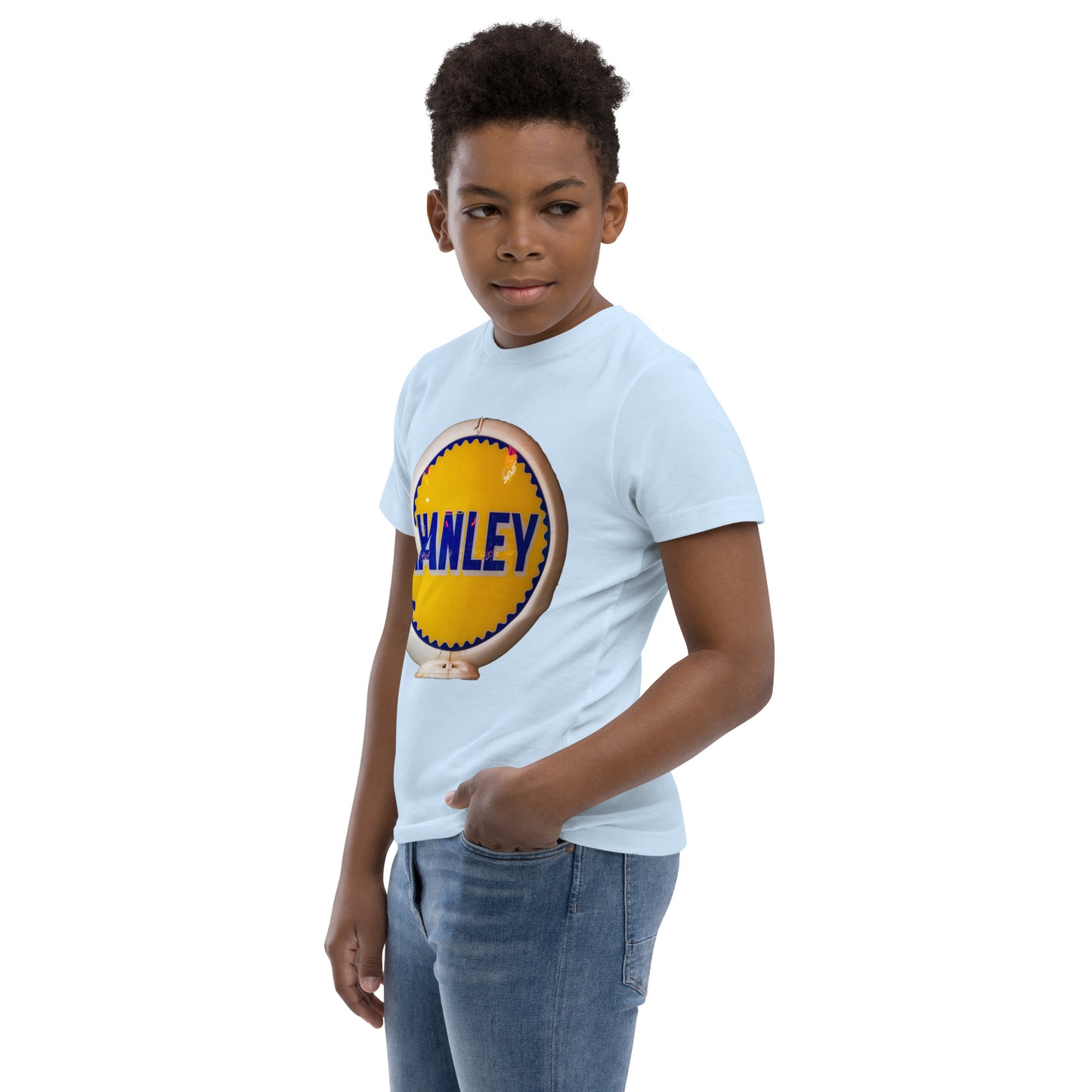 Retro Gas Globe Handly Youth jersey t-shirt