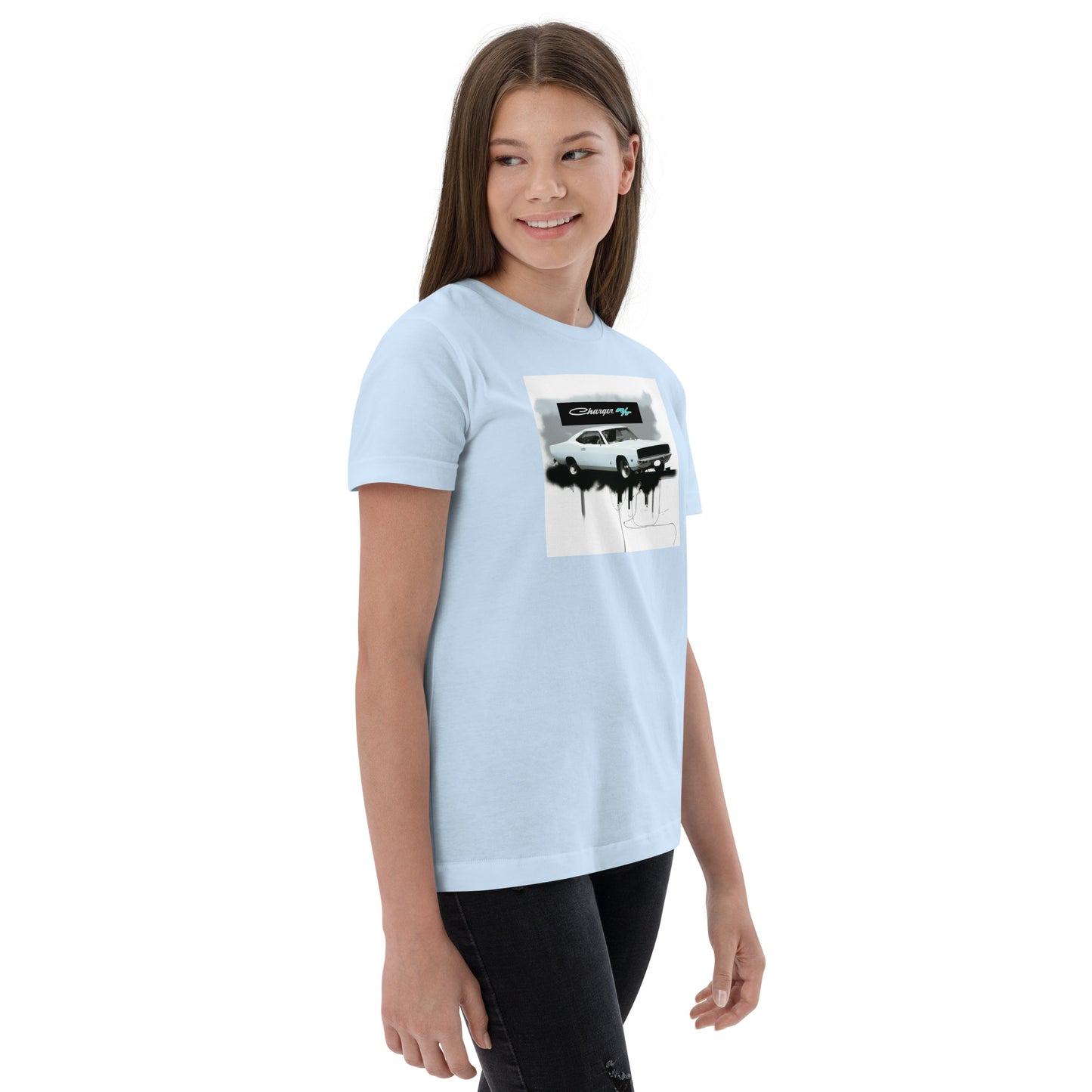 Charger RT Graffiti Style Youth jersey t-shirt