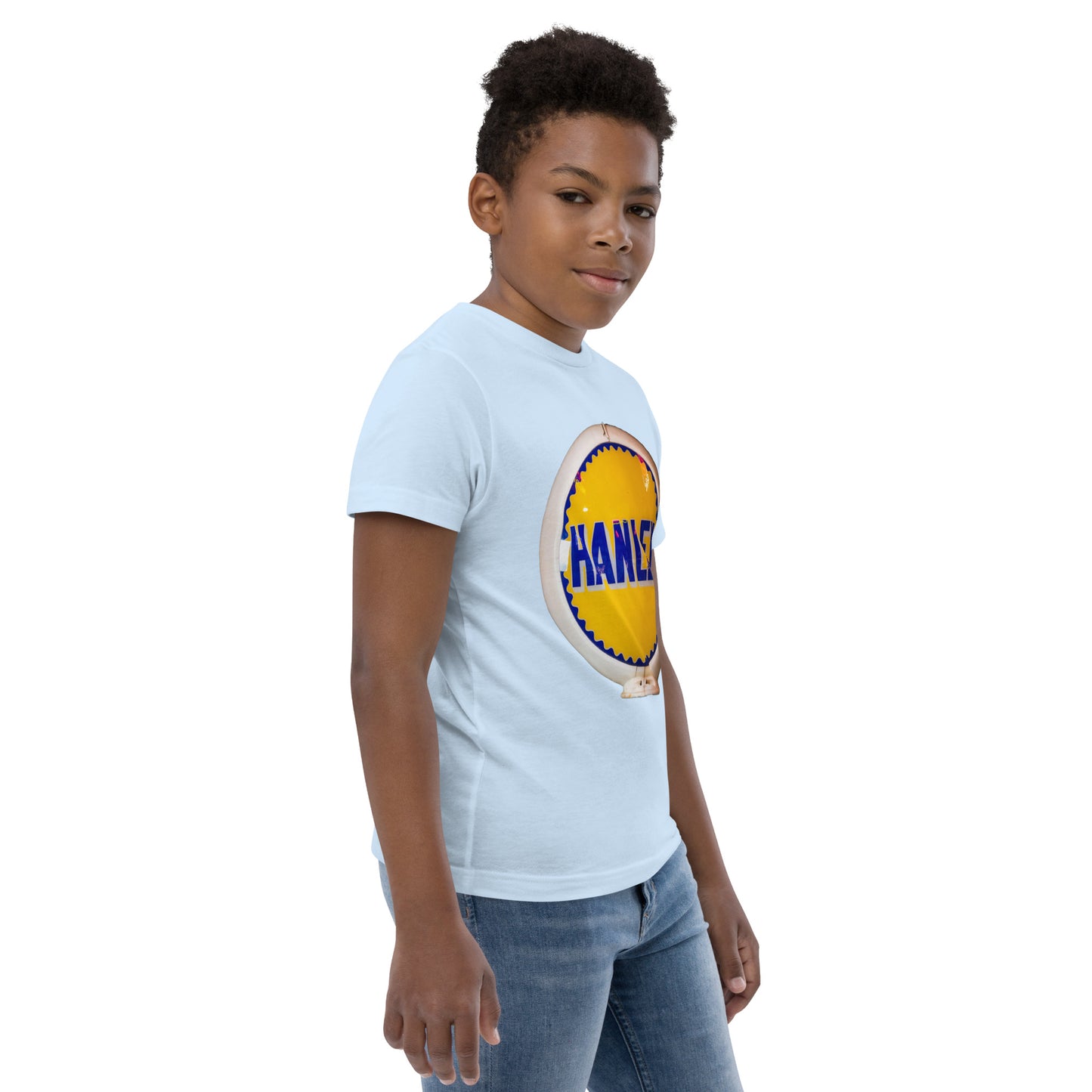Retro Gas Globe Handly Youth jersey t-shirt