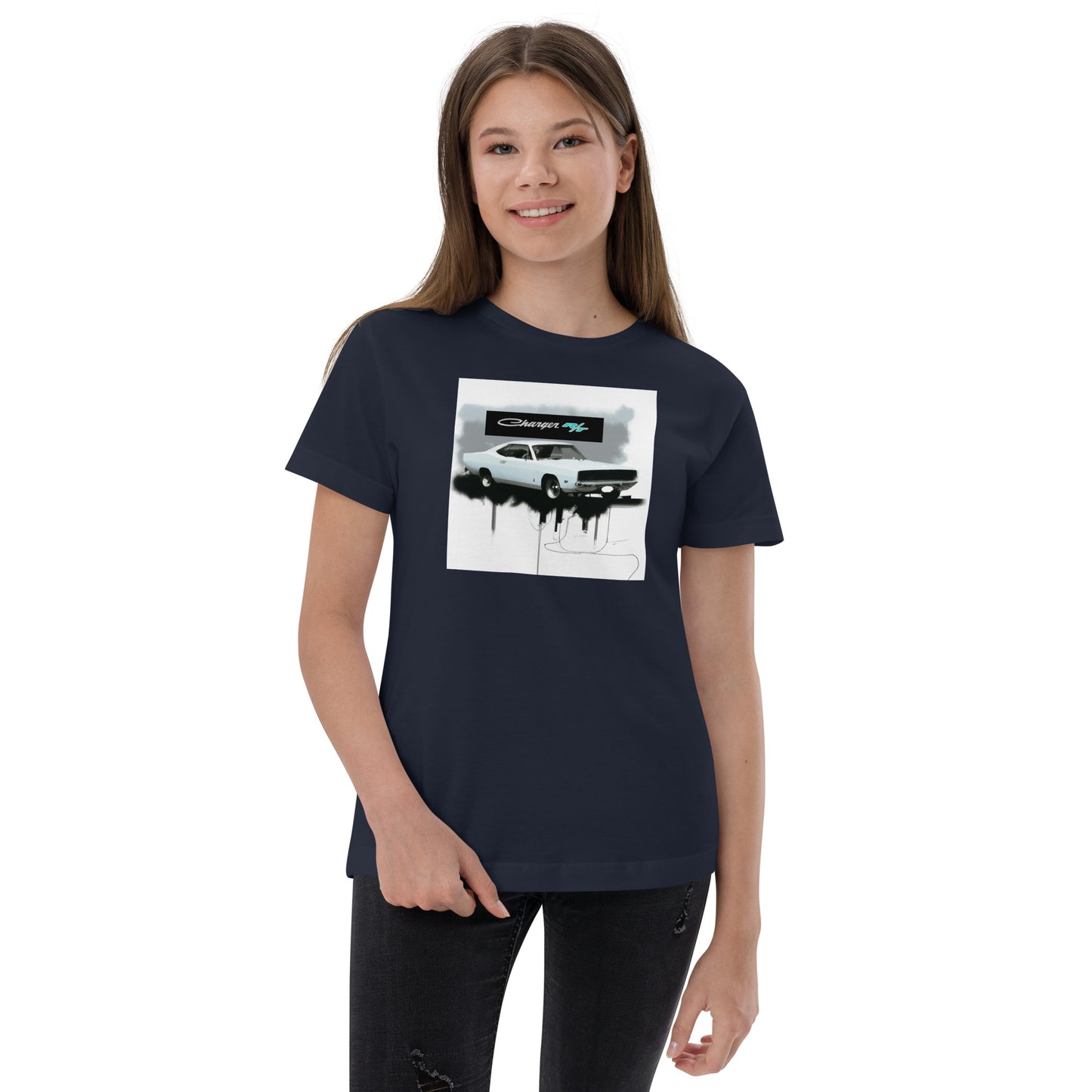 Charger RT Graffiti Style Youth jersey t-shirt