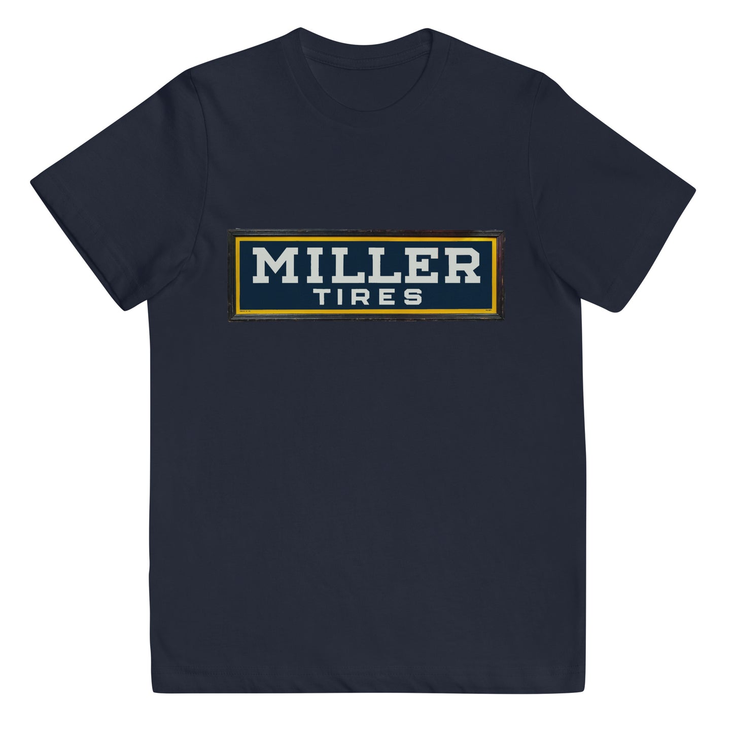 Vintage Miller Tire Sign Youth jersey t-shirt