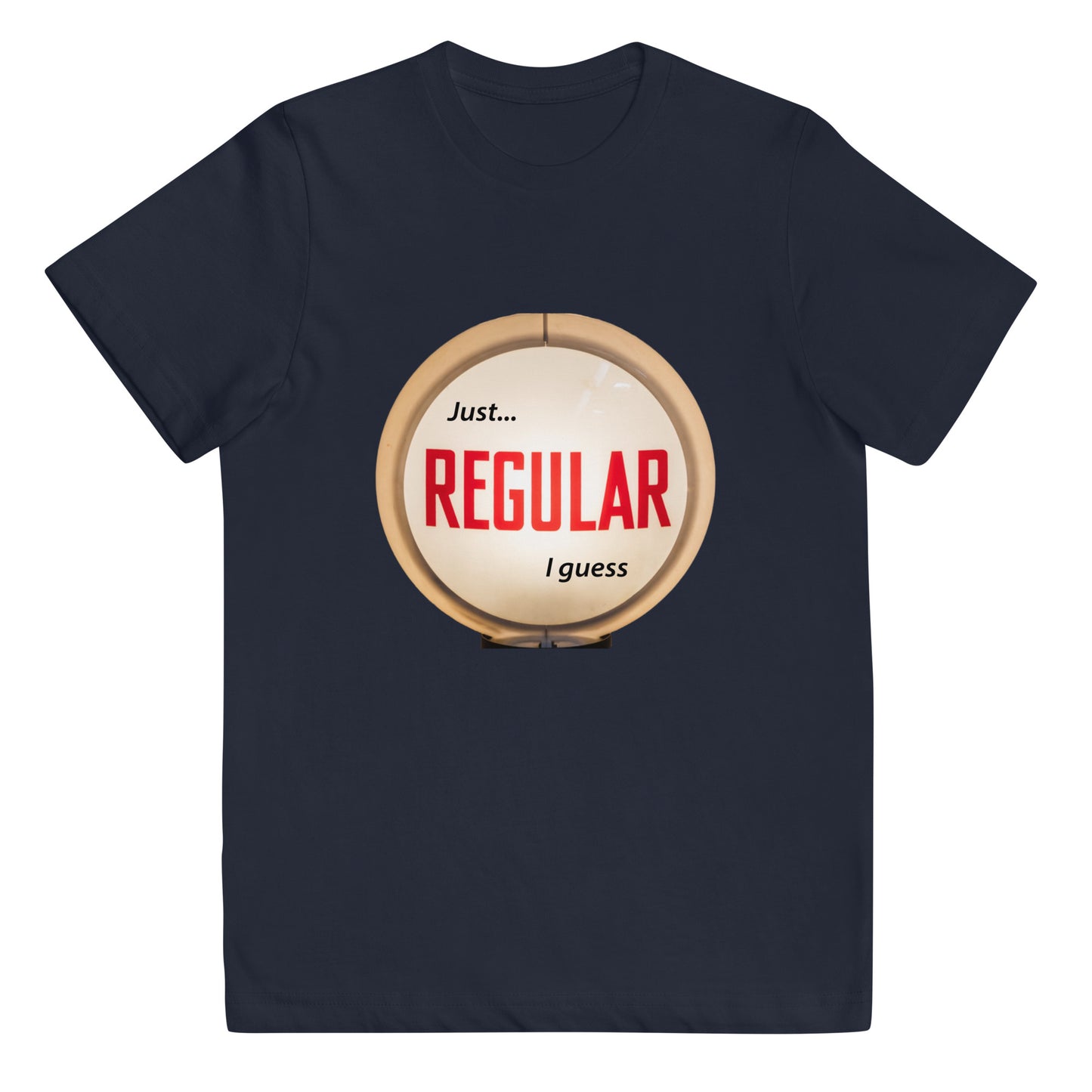 Retro Gas Globe Style Regular Youth jersey t-shirt