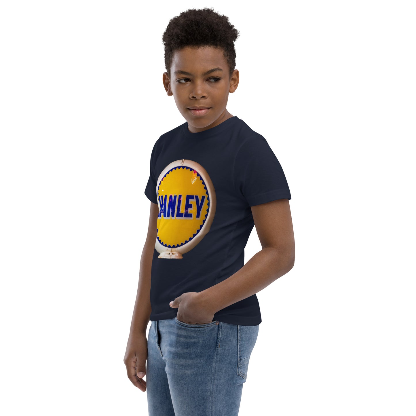 Retro Gas Globe Handly Youth jersey t-shirt
