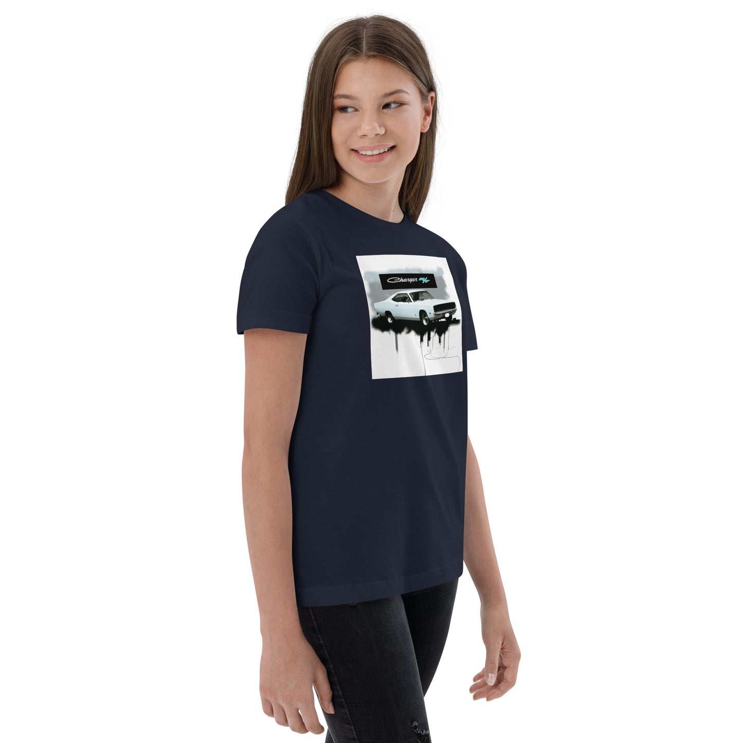 Charger RT Graffiti Style Youth jersey t-shirt