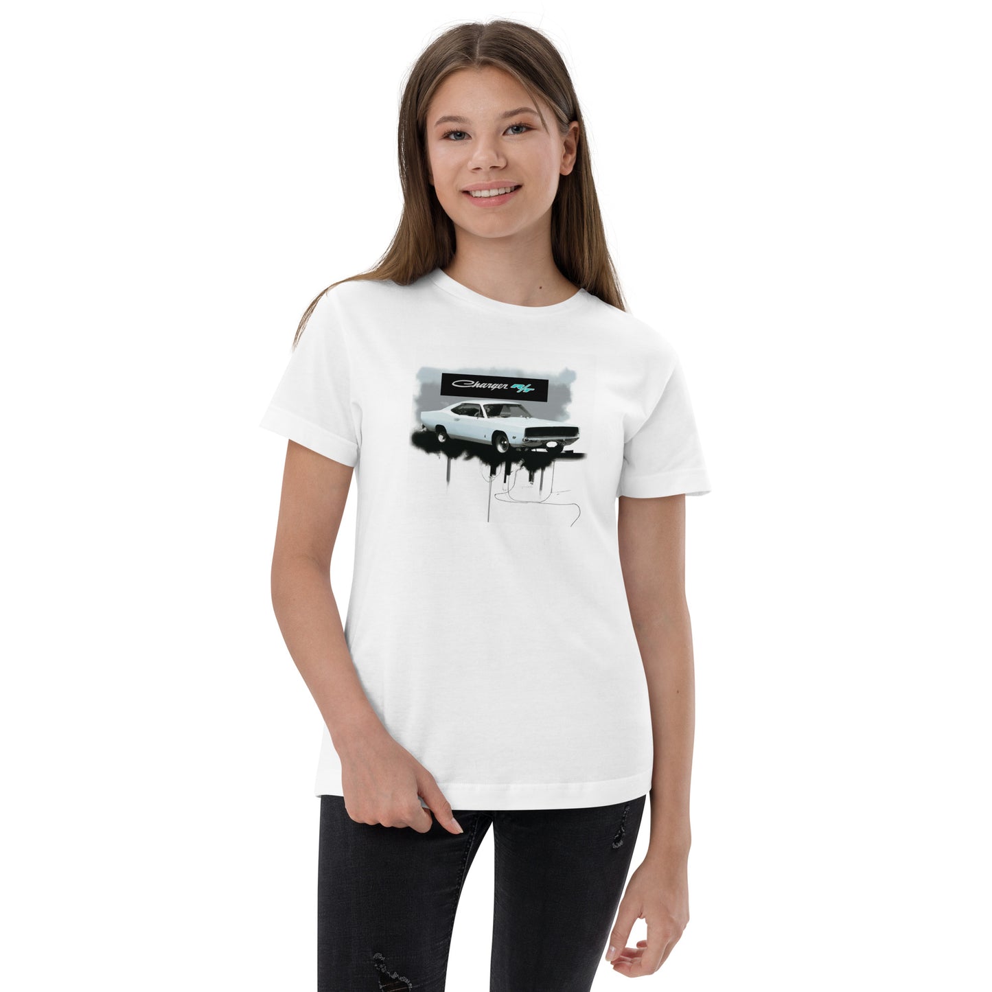 Charger RT Graffiti Style Youth jersey t-shirt