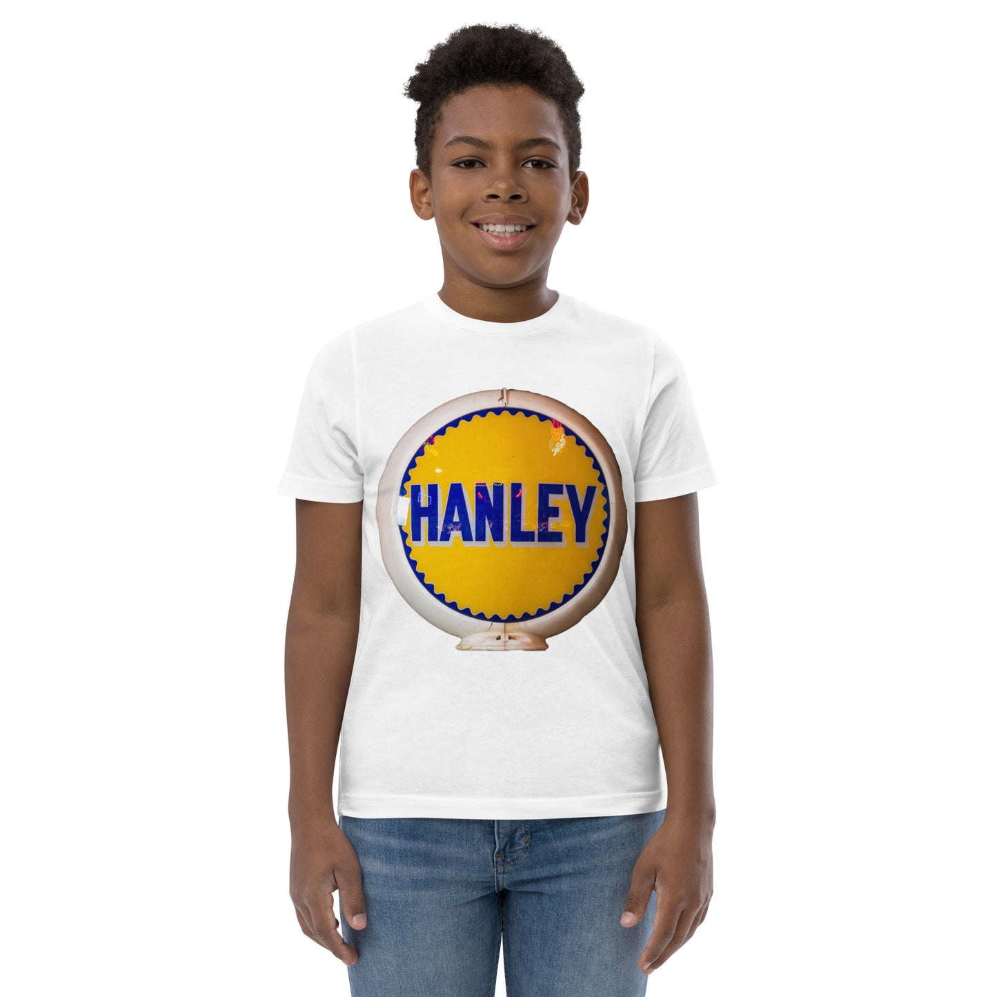 Retro Gas Globe Handly Youth jersey t-shirt