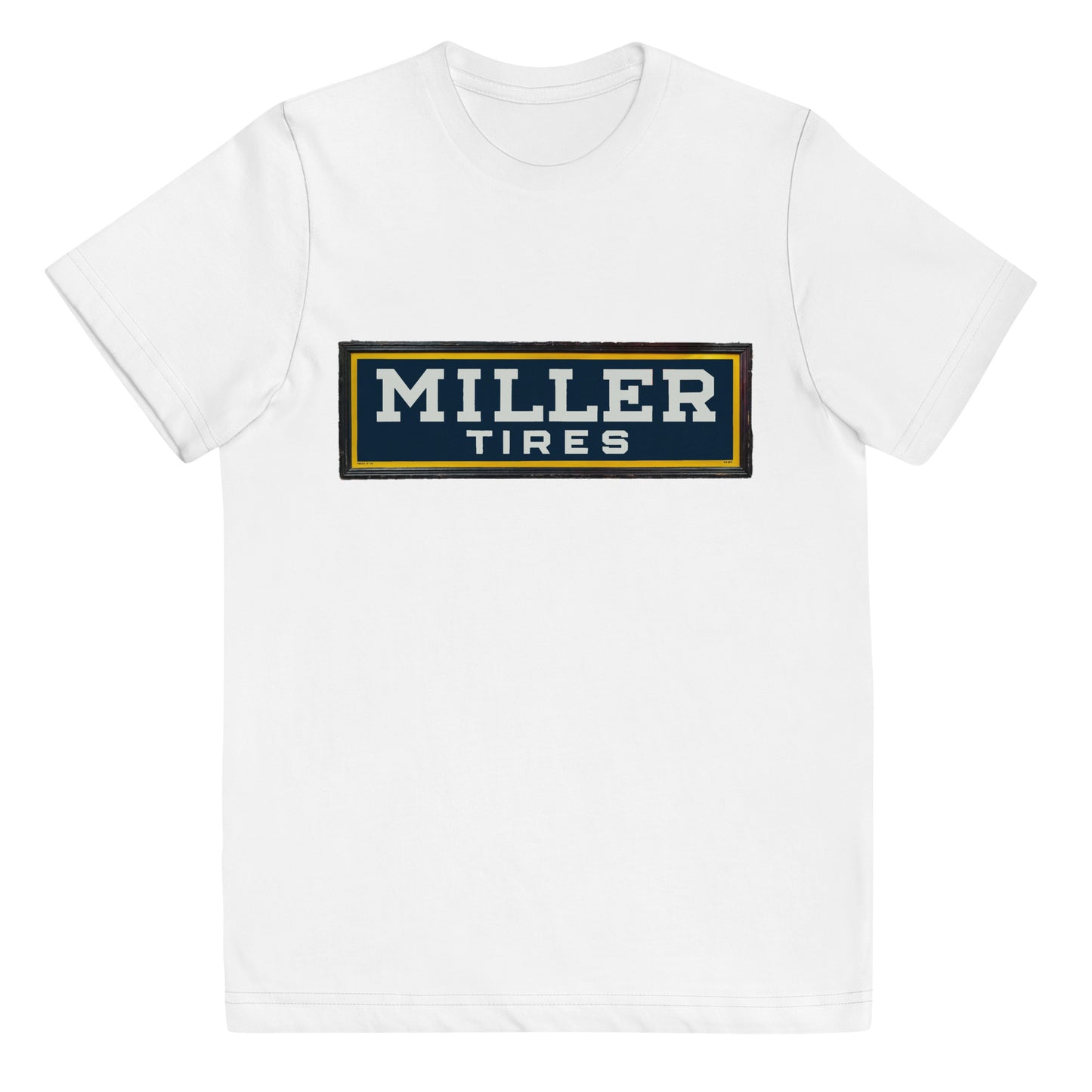 Vintage Miller Tire Sign Youth jersey t-shirt