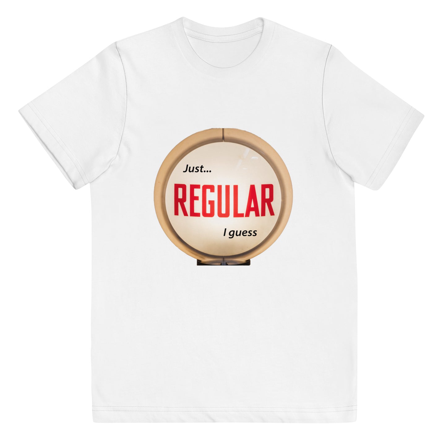 Retro Gas Globe Style Regular Youth jersey t-shirt