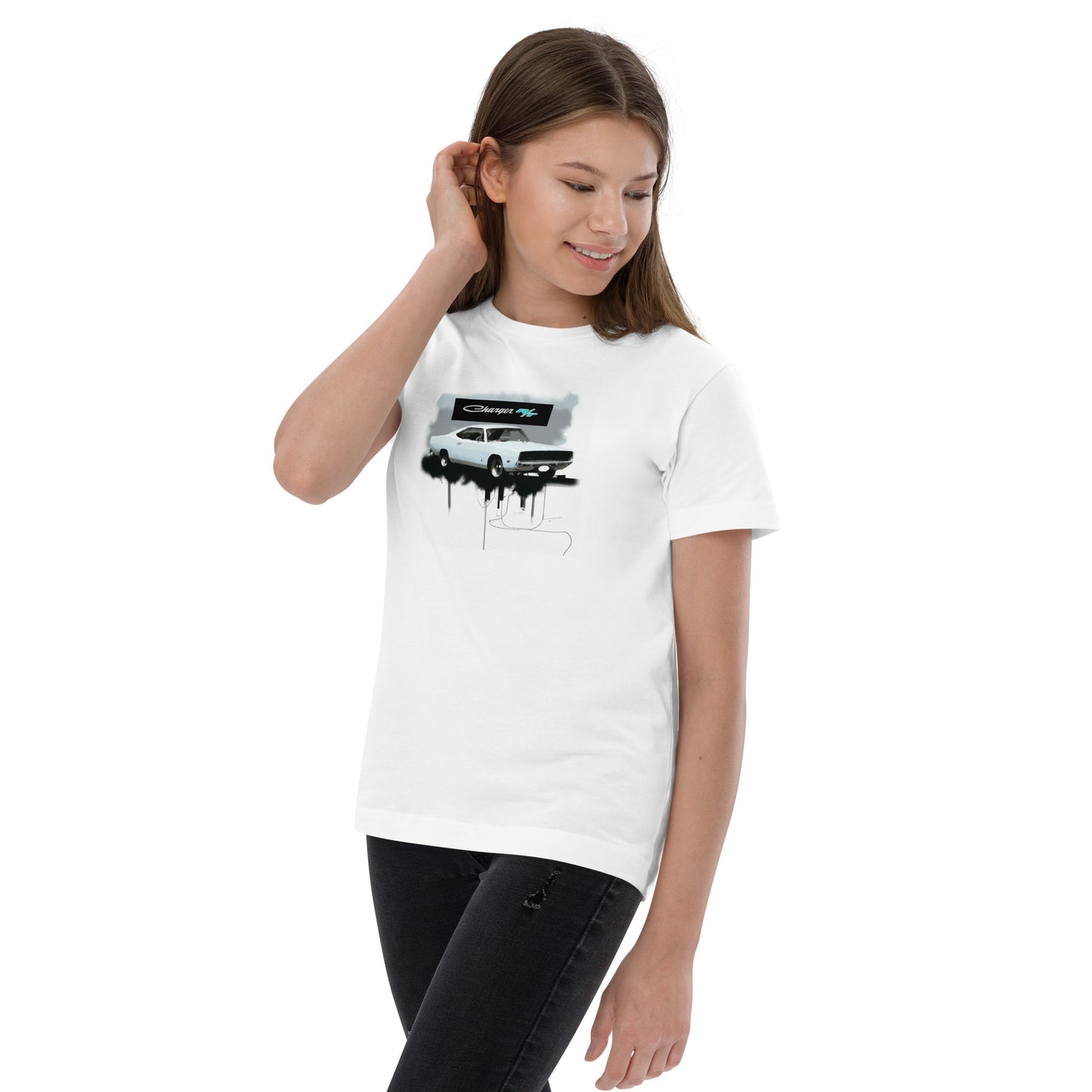 Charger RT Graffiti Style Youth jersey t-shirt