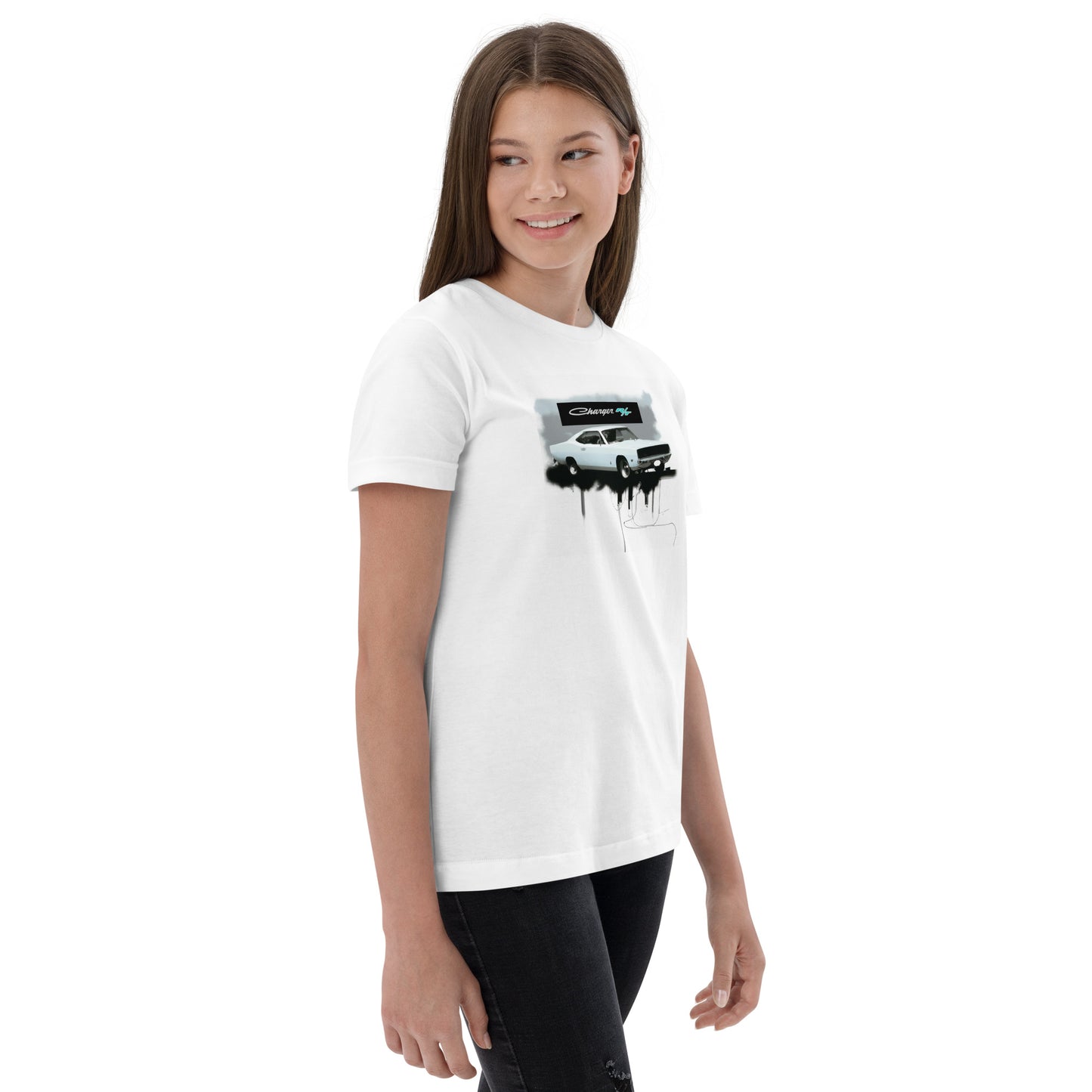 Charger RT Graffiti Style Youth jersey t-shirt