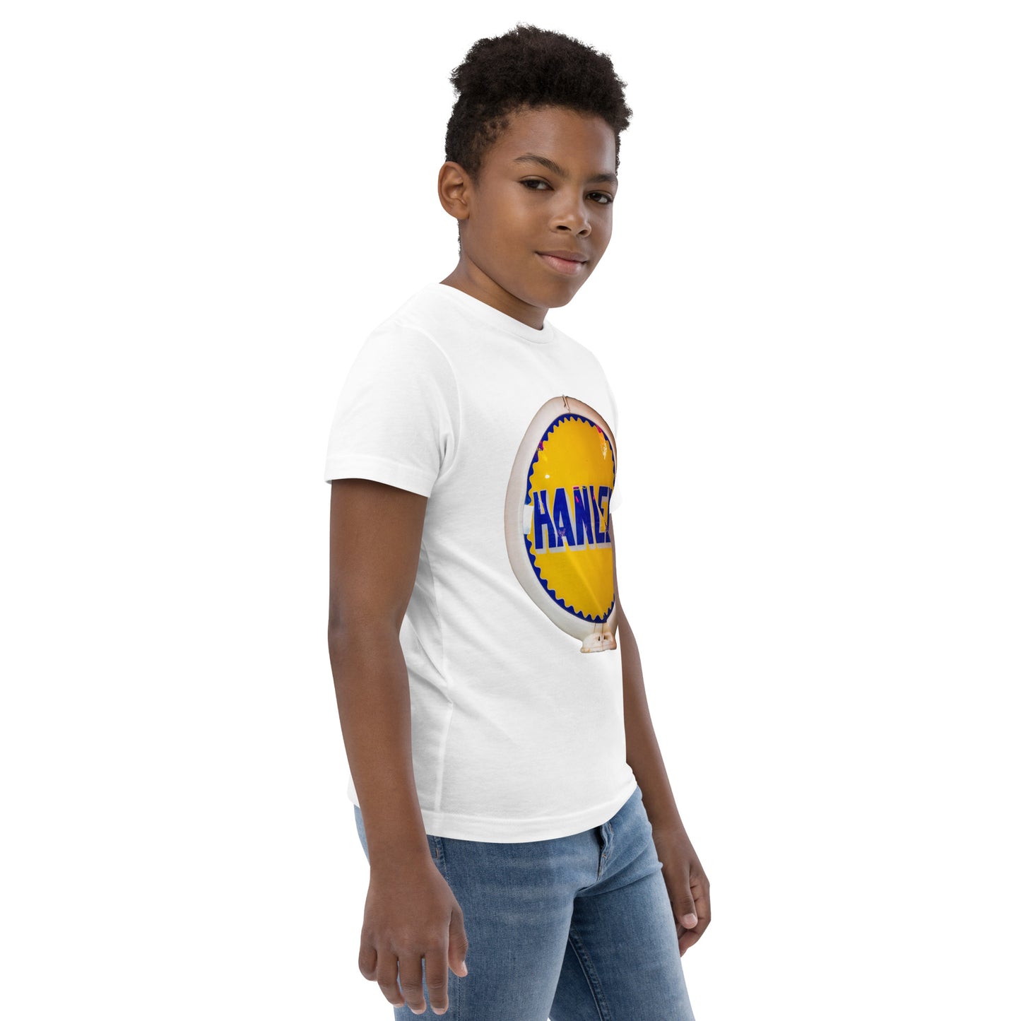 Retro Gas Globe Handly Youth jersey t-shirt