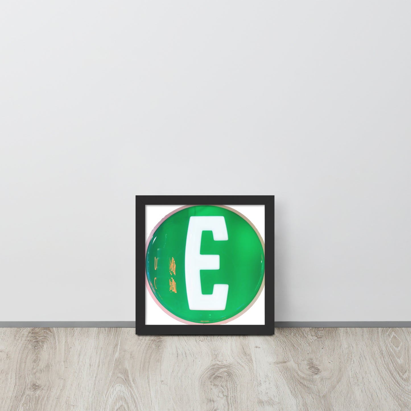 Edsel Globe Style Design Framed poster