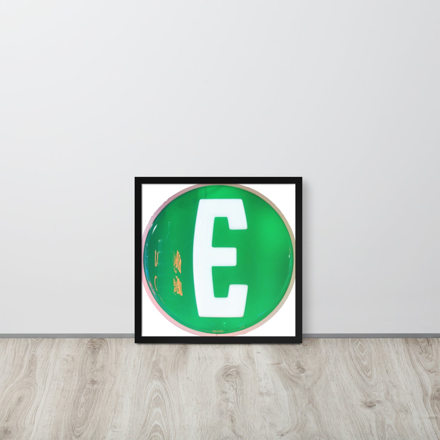 Edsel Globe Style Design Framed poster