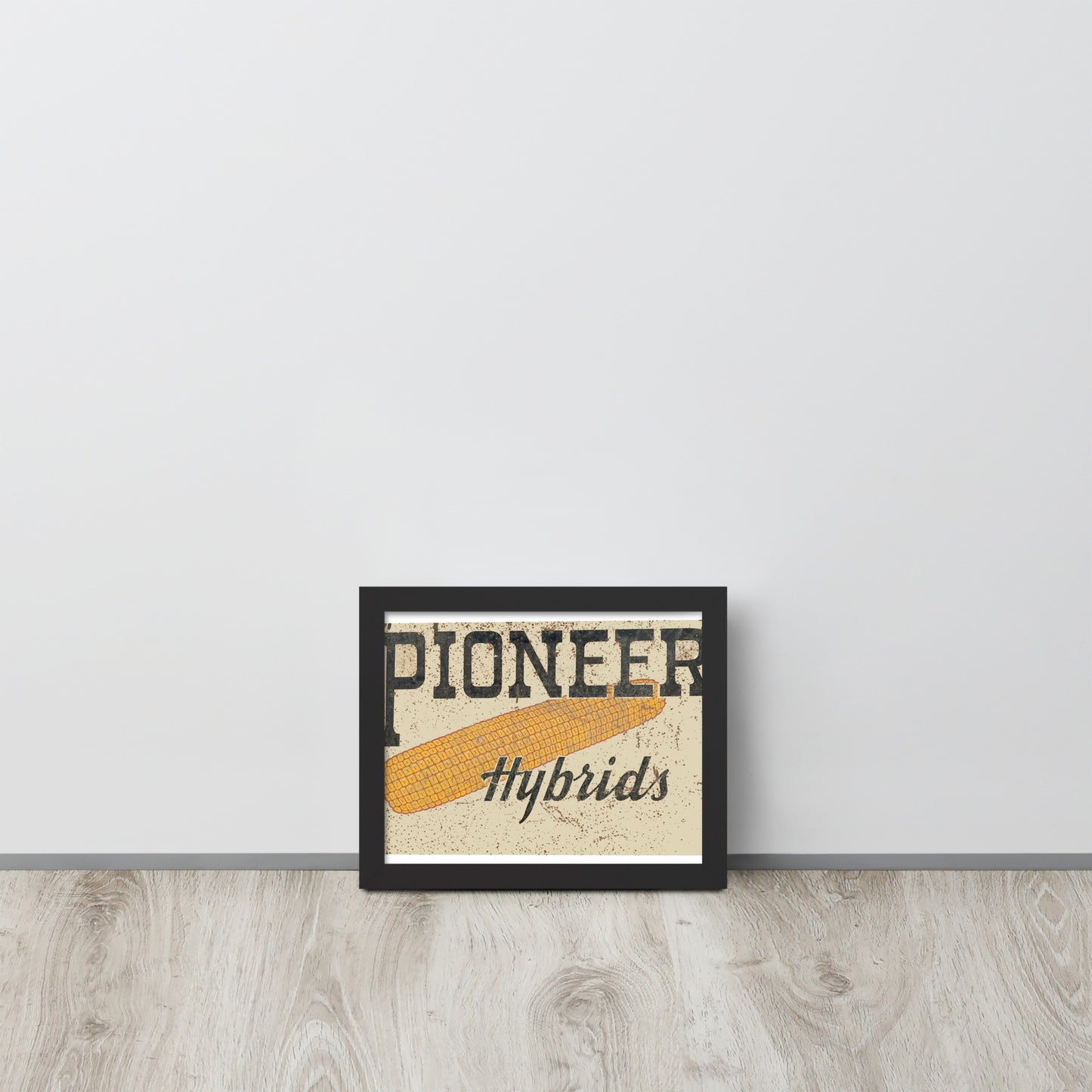 Vintage Pioneer Sign Framed poster