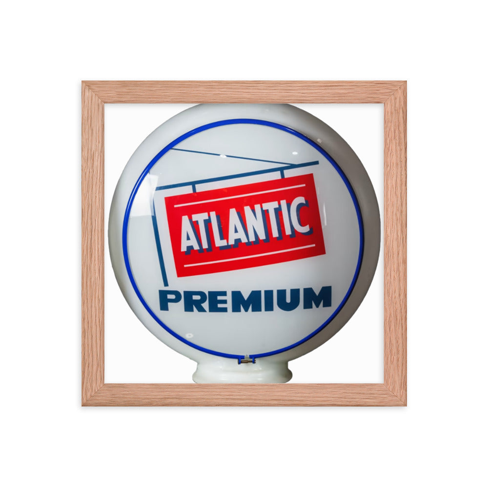 Atlantic Premium Globe Style Framed poster