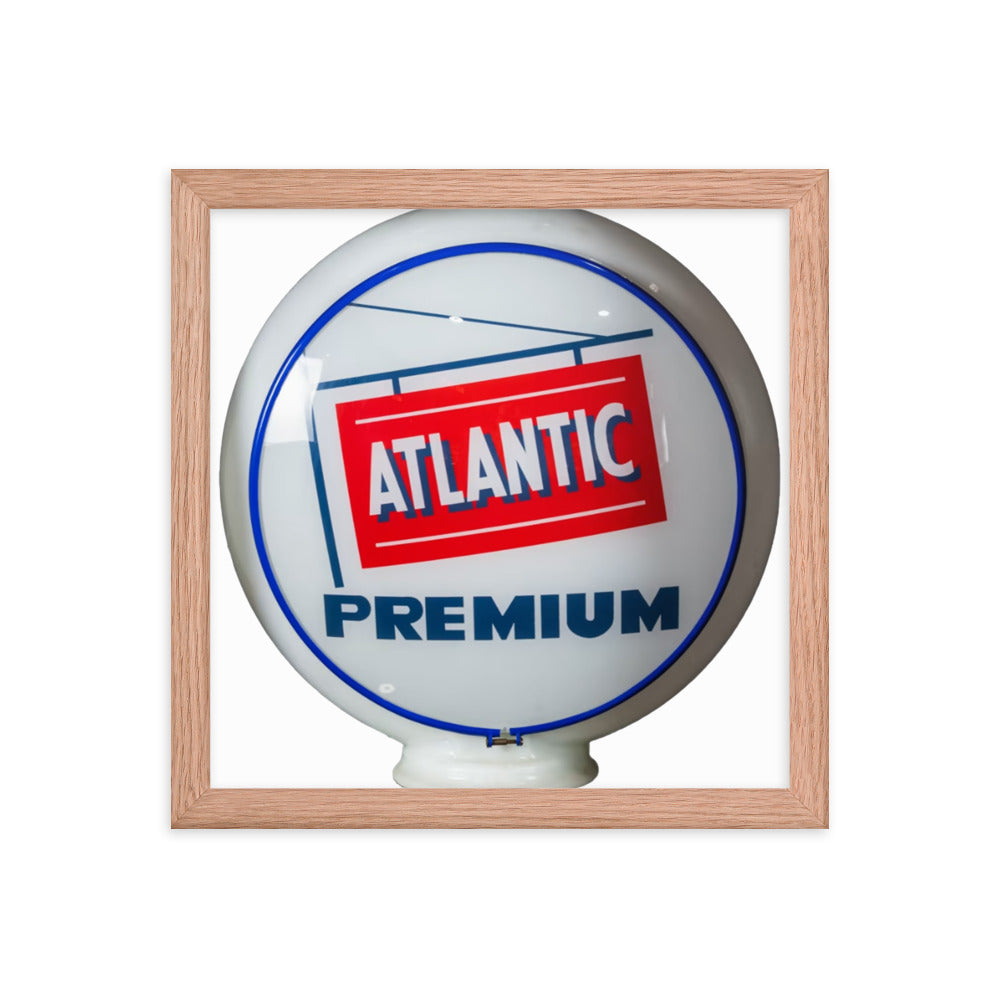 Atlantic Premium Globe Style Framed poster