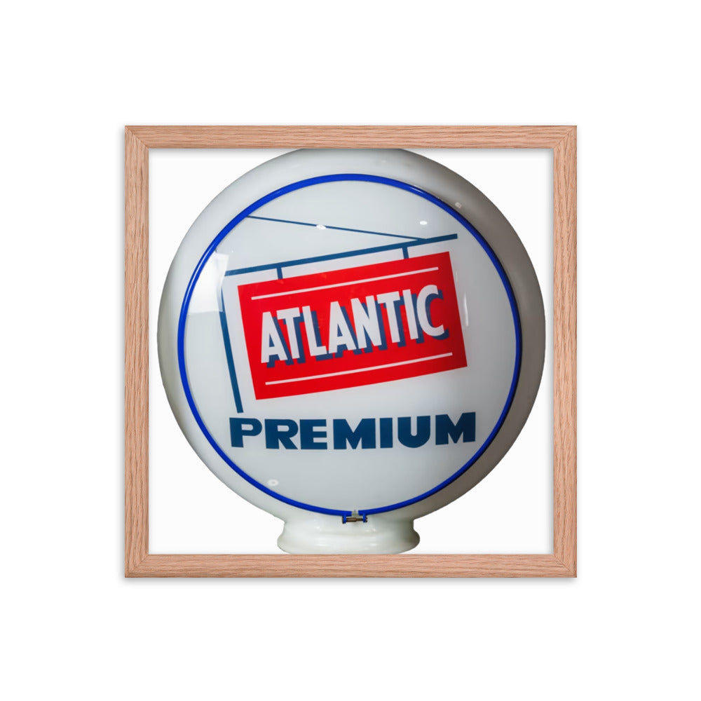 Atlantic Premium Globe Style Framed poster