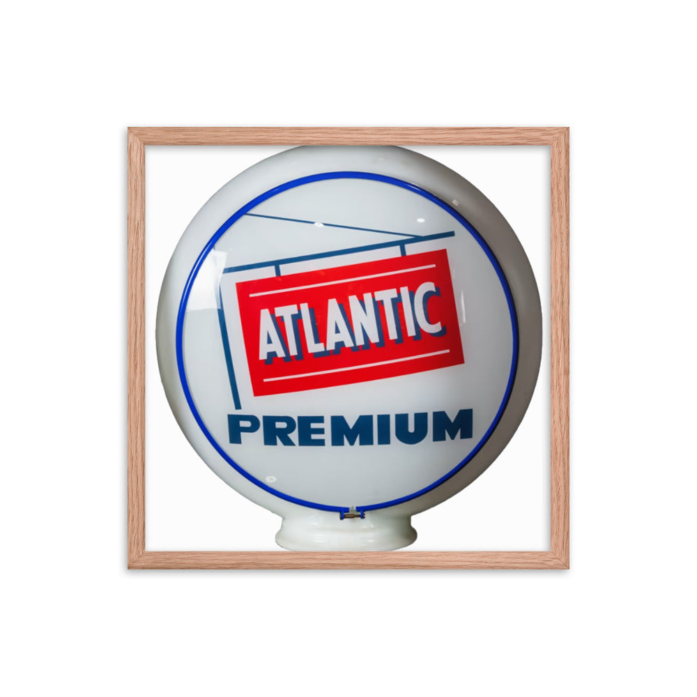 Atlantic Premium Globe Style Framed poster