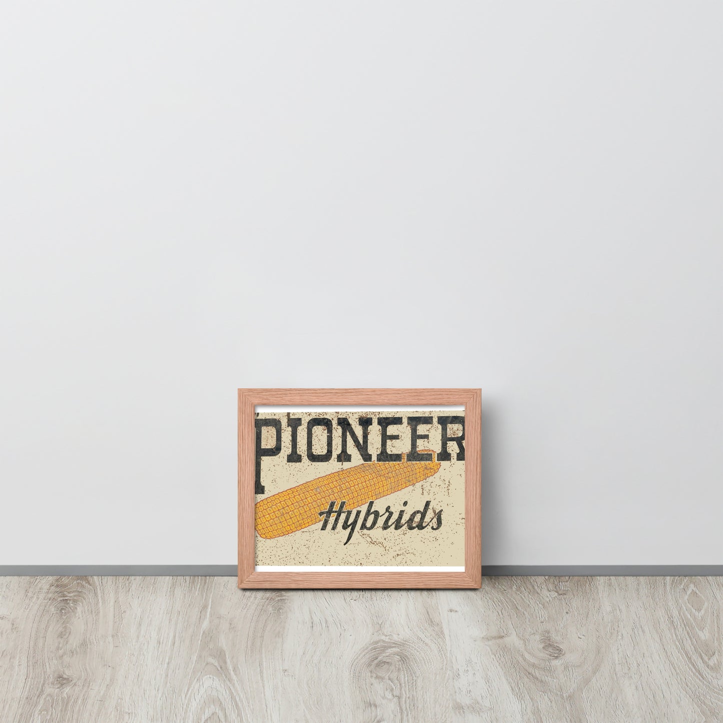 Vintage Pioneer Sign Framed poster