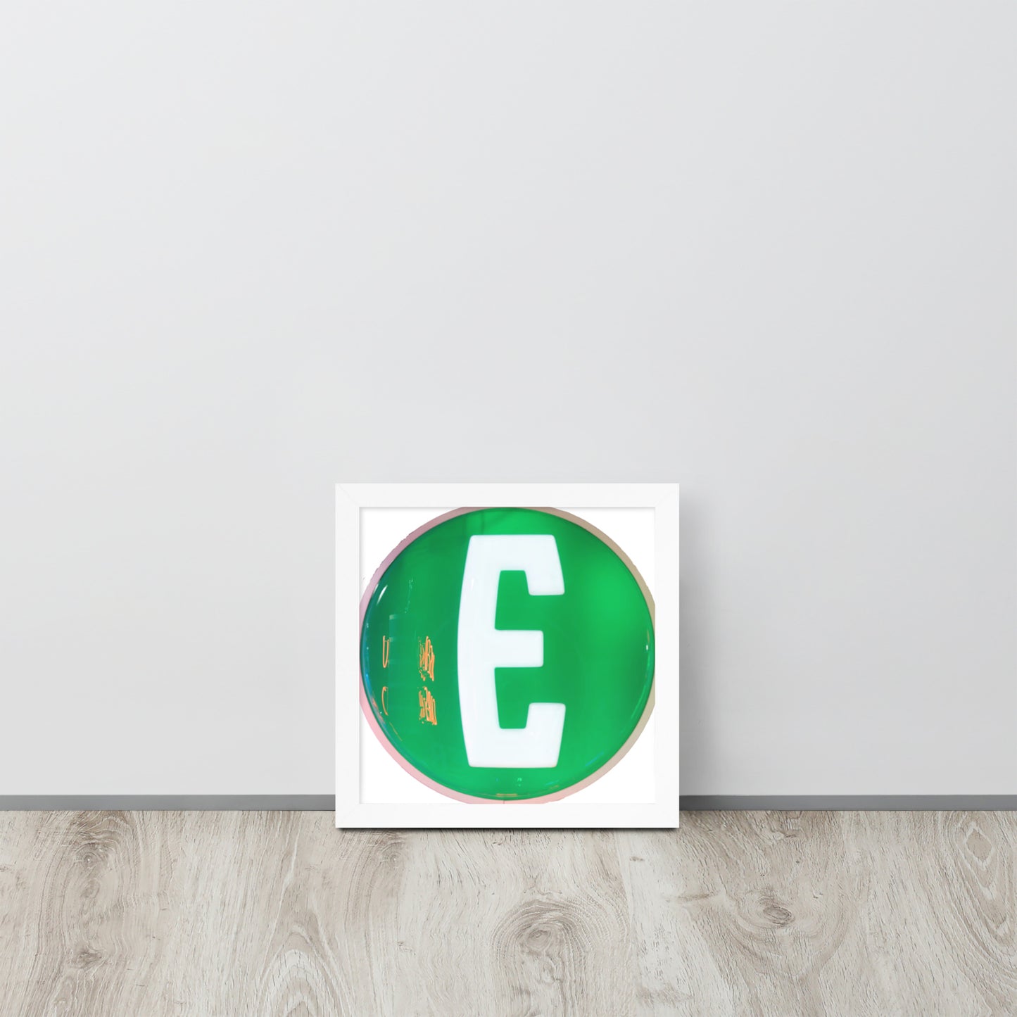 Edsel Globe Style Design Framed poster