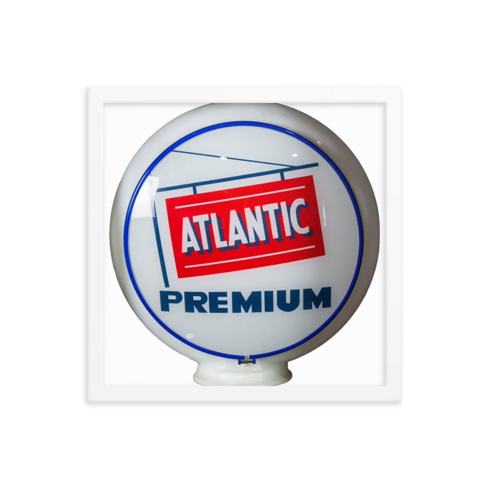 Atlantic Premium Globe Style Framed poster