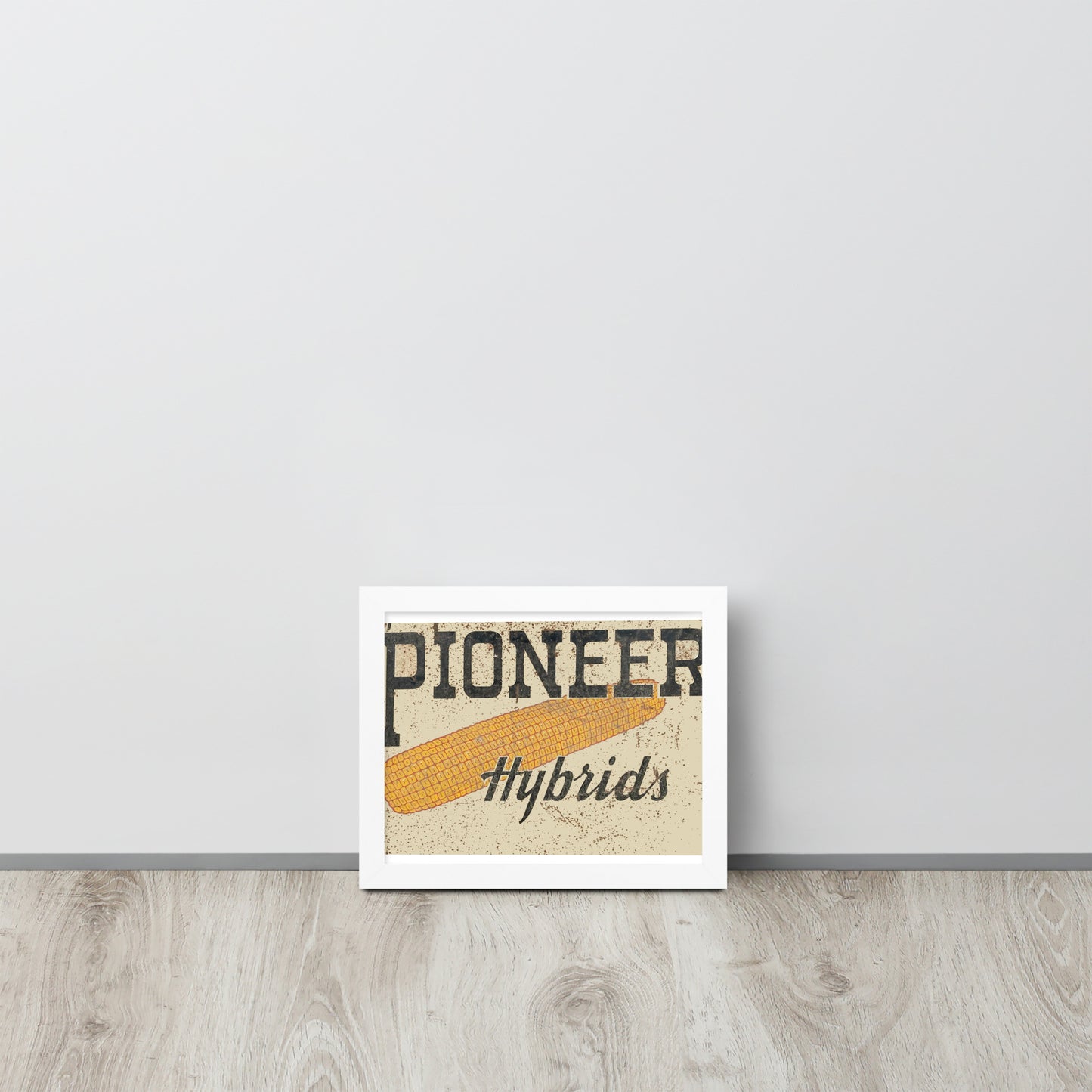 Vintage Pioneer Sign Framed poster