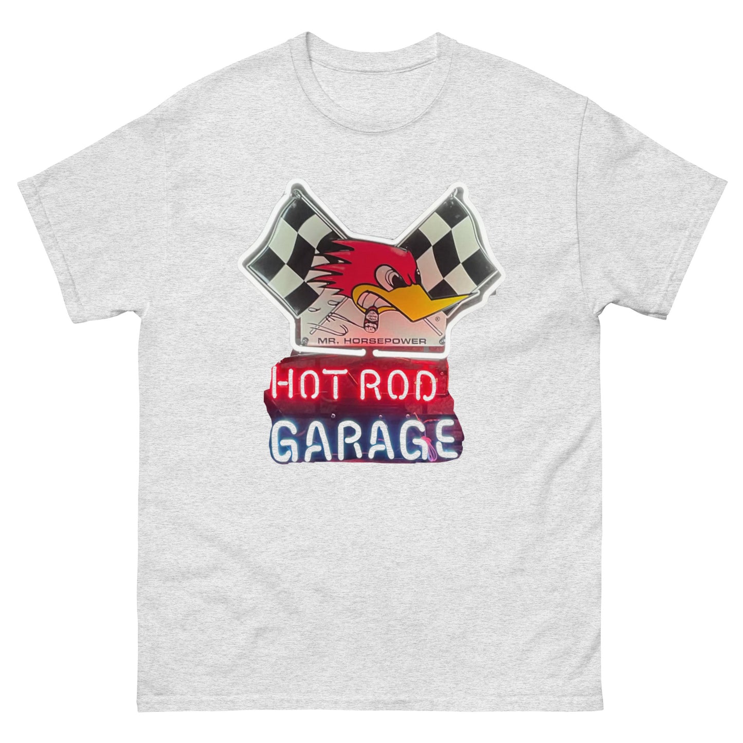 Hot Rod Garage Neon Style Men's Classic Tee