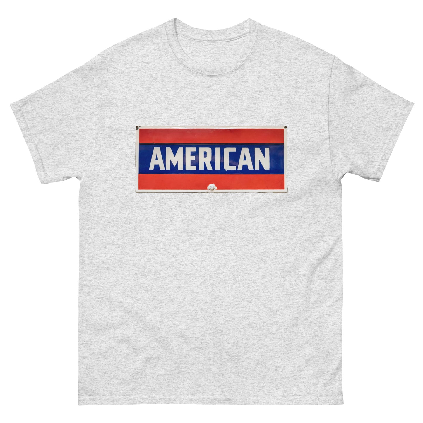 Vintage American Faded Tin Style Men's Classic Tee