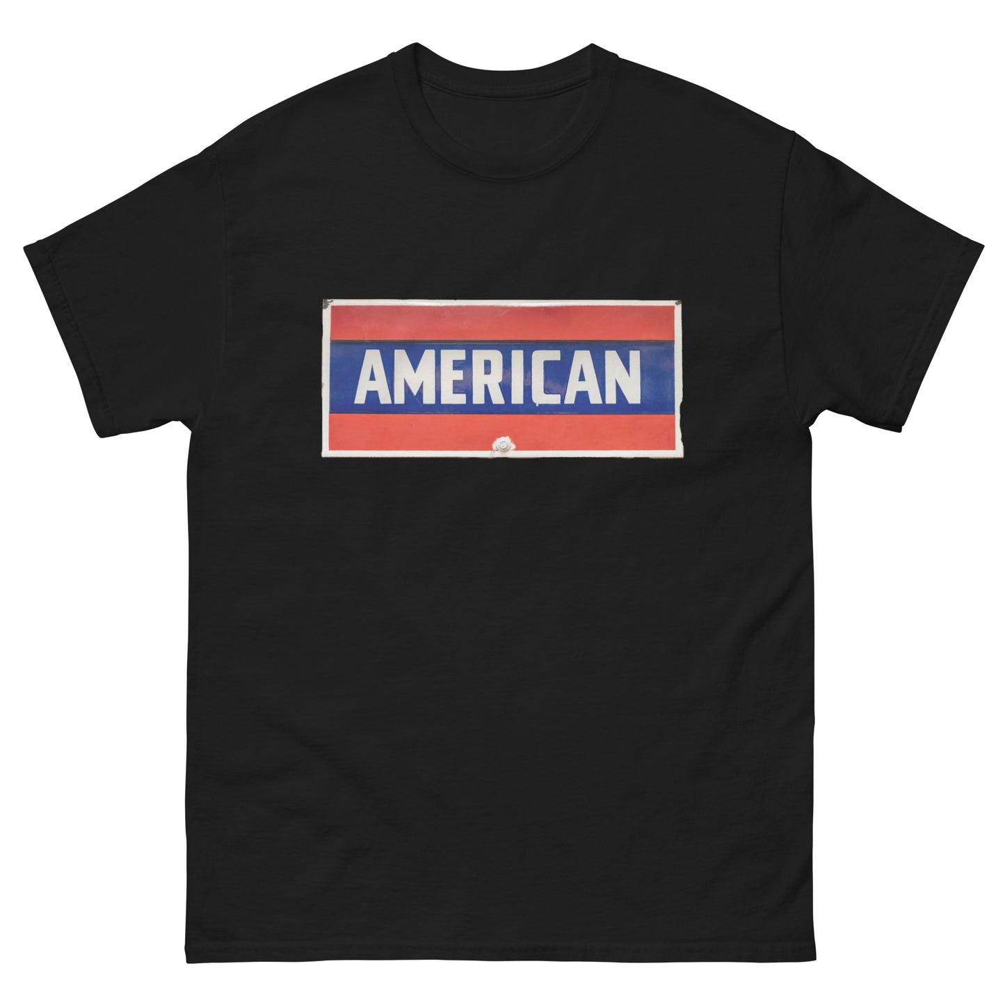 Vintage American Faded Tin Style Men's Classic Tee