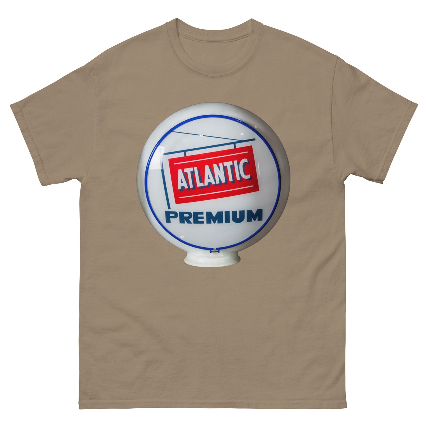 Atlantic Premium Globe Style Men's Classic Tee Design