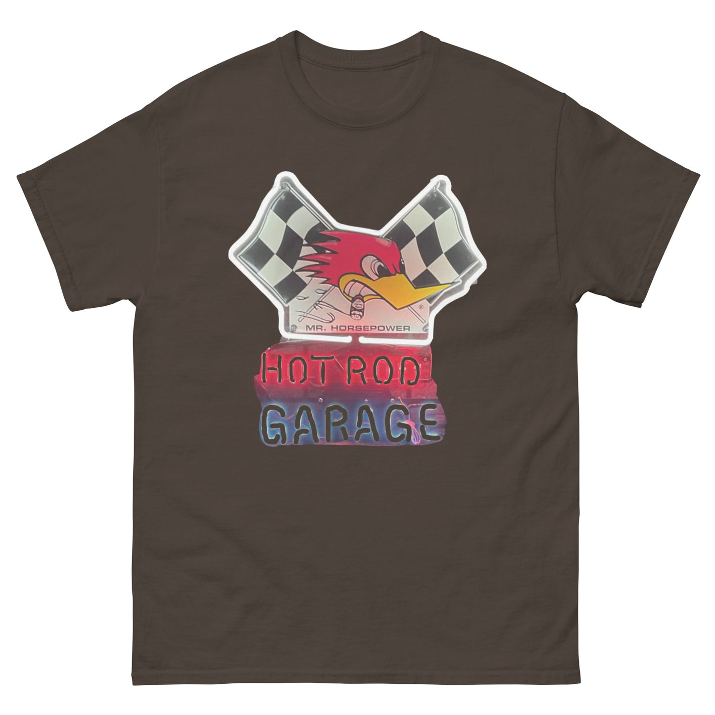 Hot Rod Garage Neon Style Men's Classic Tee