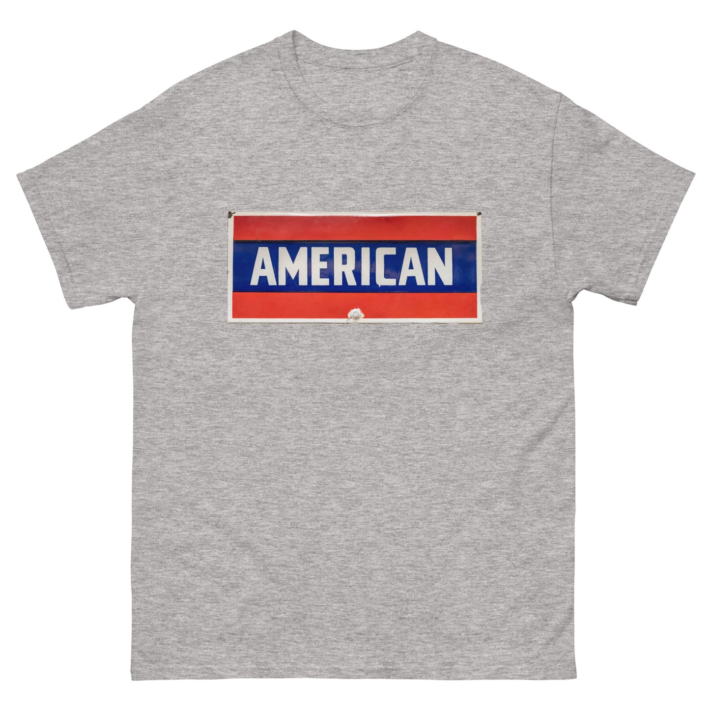 Vintage American Faded Tin Style Men's Classic Tee